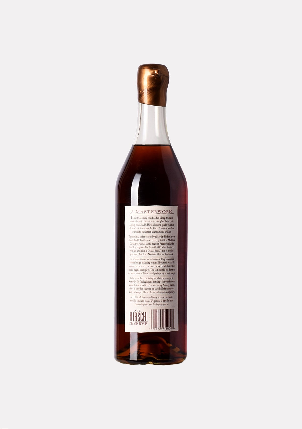 A.H. Hirsch Reserve Straight Bourbon Whiskey 1974 16 Jahre (Lawrenceburg)