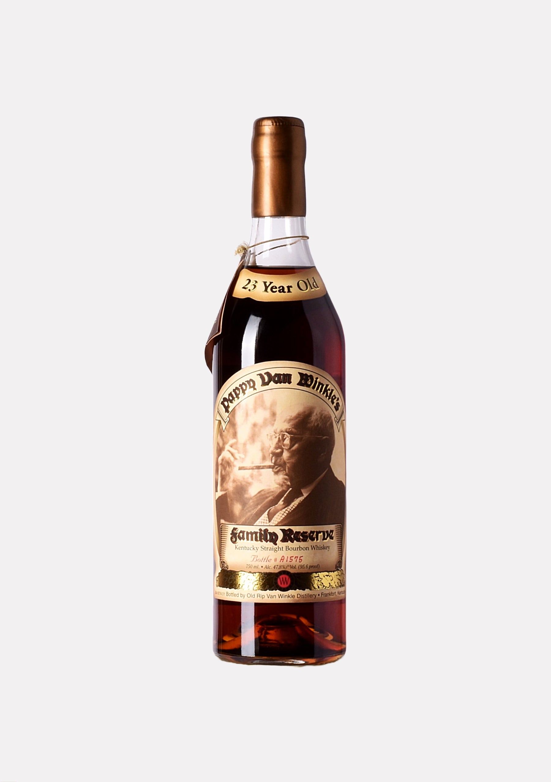 Pappy Van Winkle`s Family Reserve 23 Jahre Bottle A1575 (Frankfort)