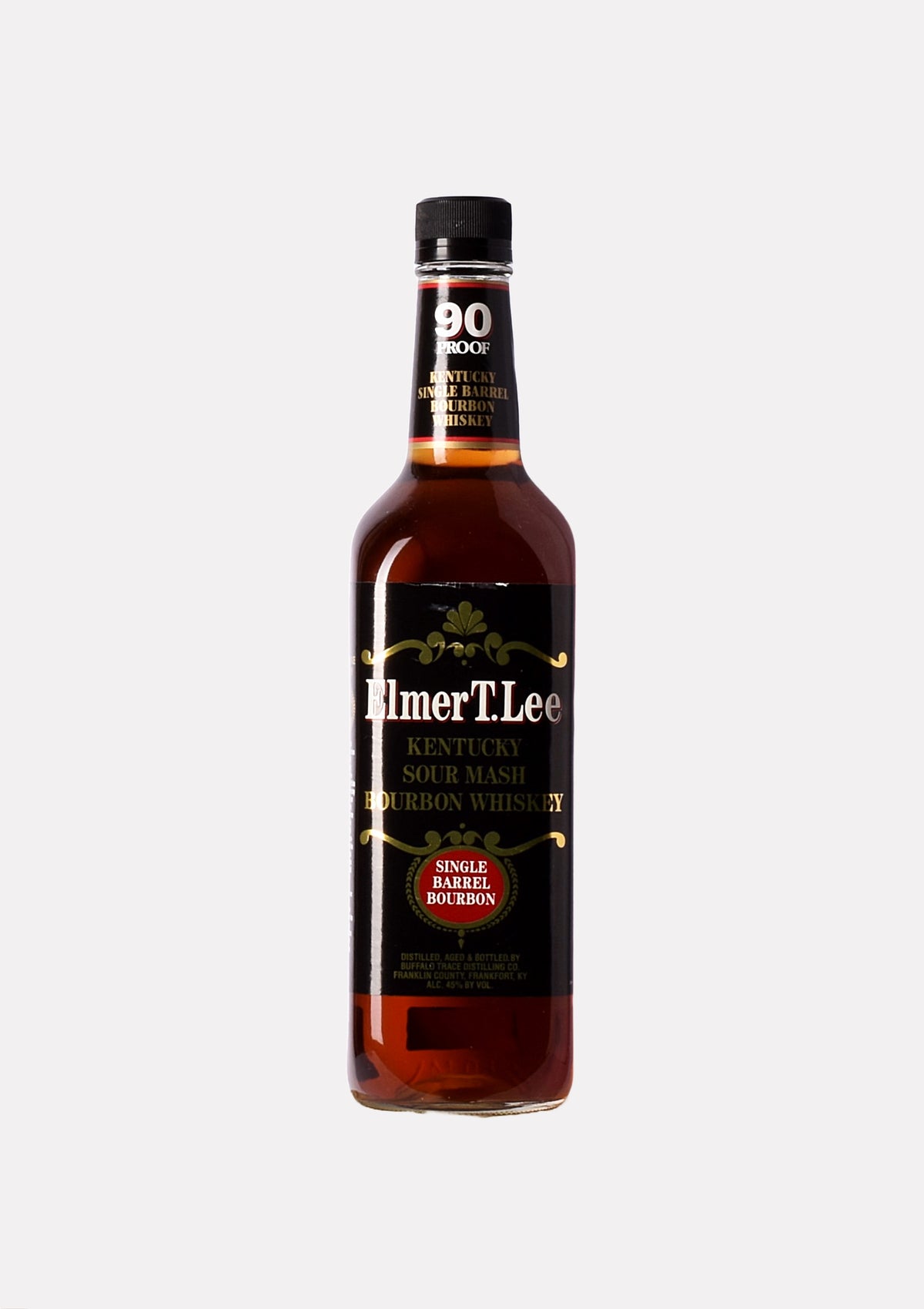 Elmer T. Lee Kentucky Sour Mash Bourbon Whiskey 90 Proof