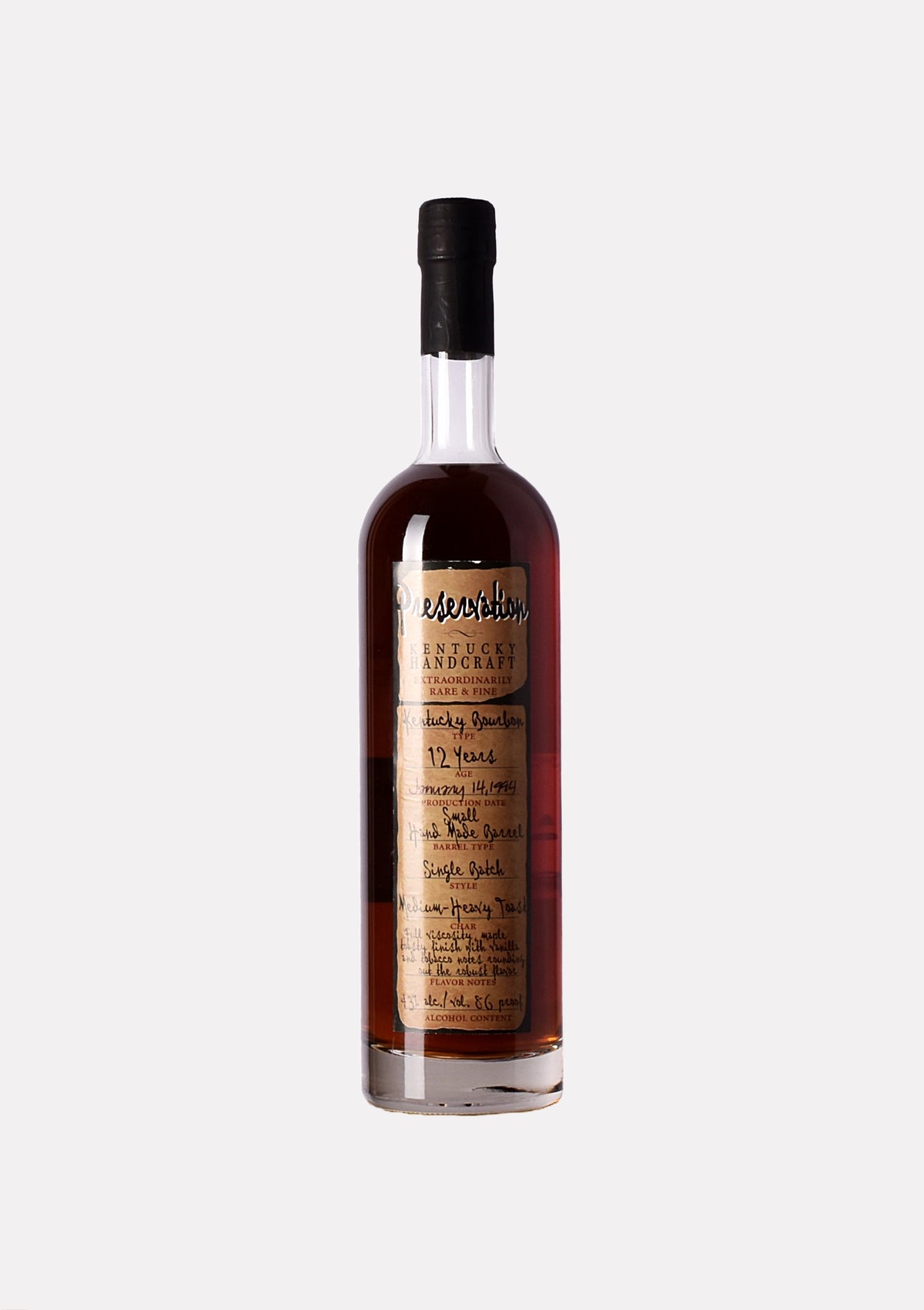 Preservation Kentucky Handcraft Bourbon 1994 12 Jahre