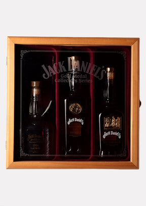 Jack Daniel`s Gold Medal Collectors Series 3x 75 cl.