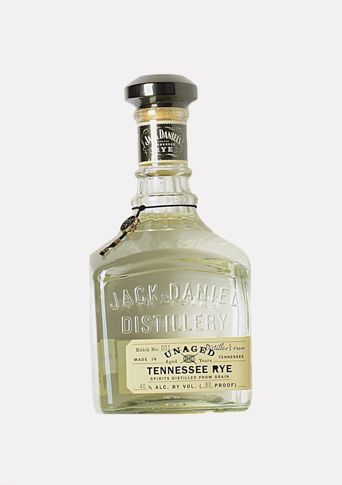 Jack Daniel`s Unaged Tennessee Rye Whiskey