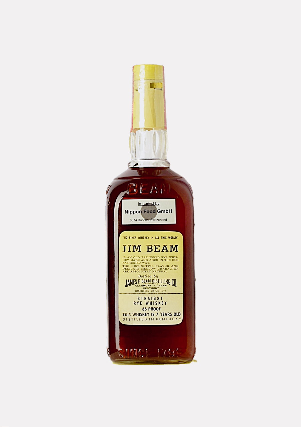 Jim Beam Straight Rye Whiskey 7 Jahre