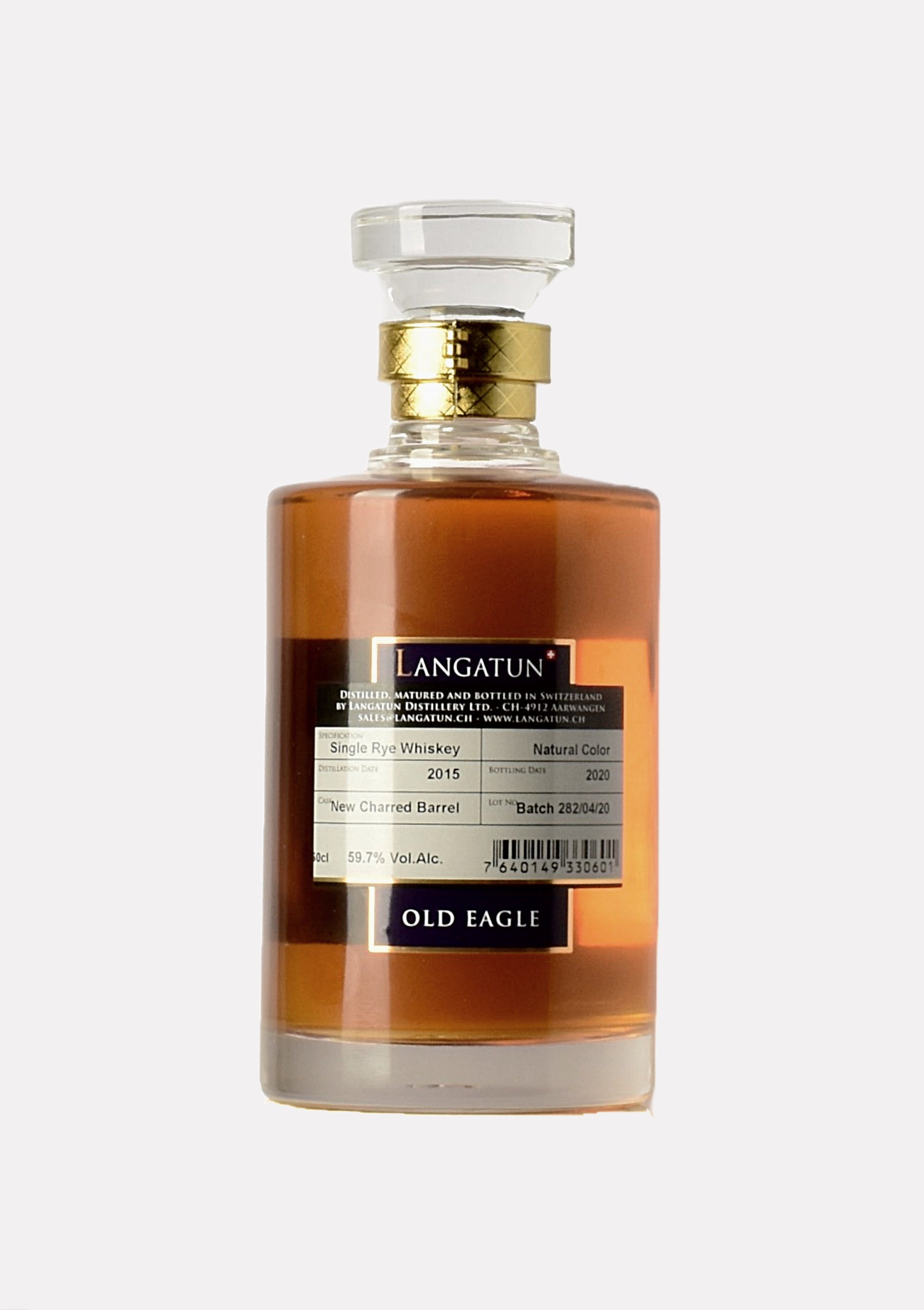 Langatun Old Eagle Rye Whiskey 2015- 2020