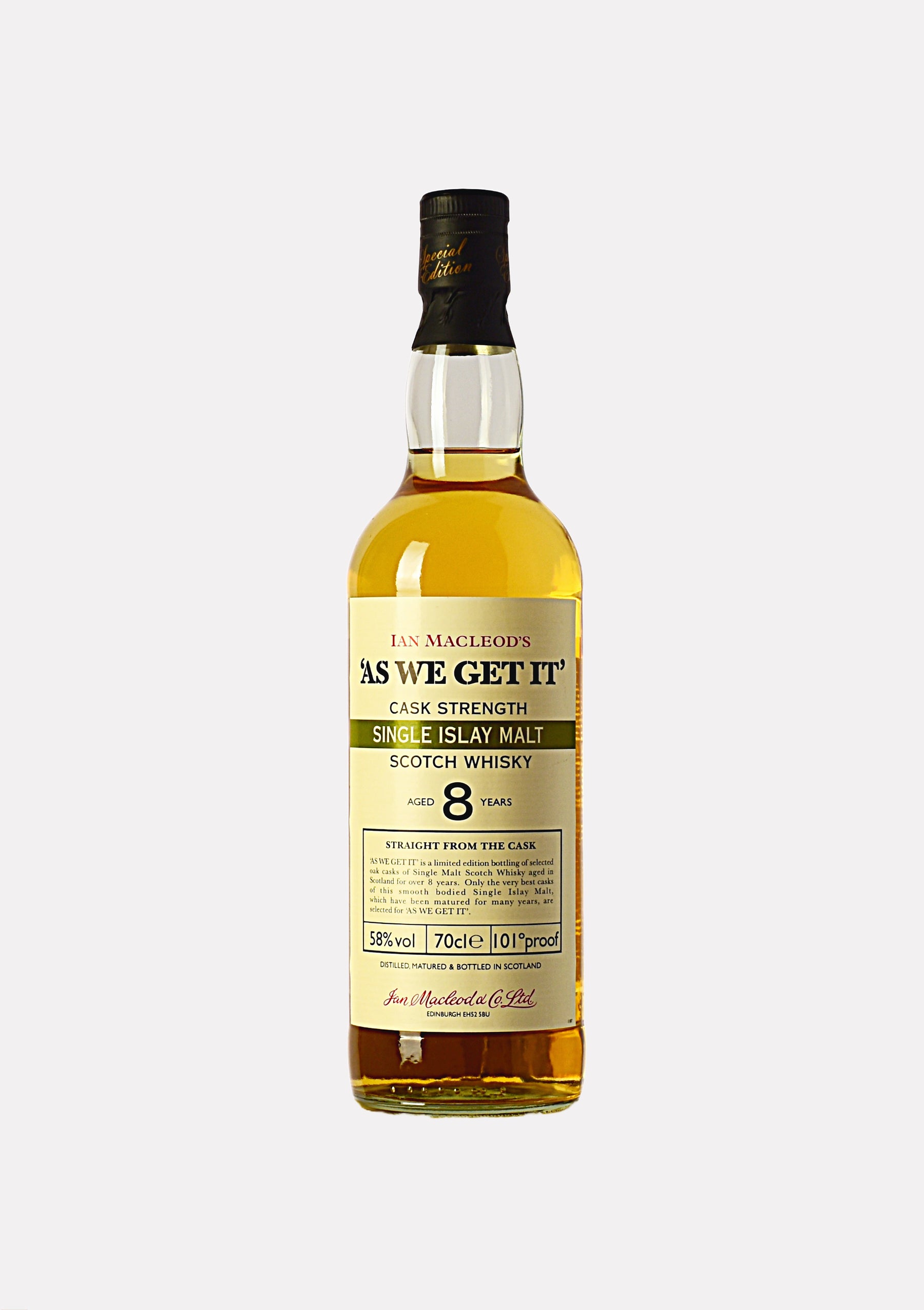 As We Get It 8 Jahre Single Islay Malt