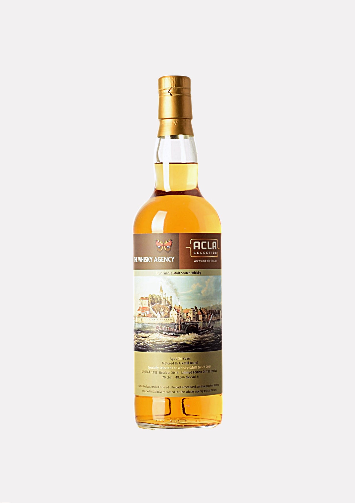 Irish Single Malt Whisky 1988- 2014 26 Jahre