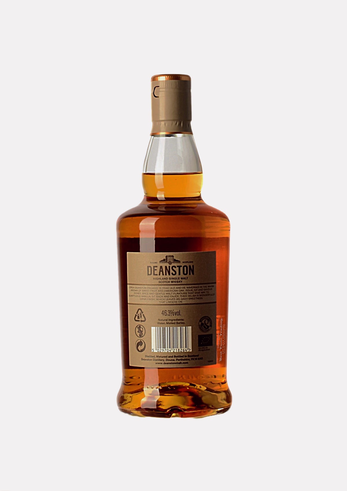 Deanston Organic Whisky 15 Jahre