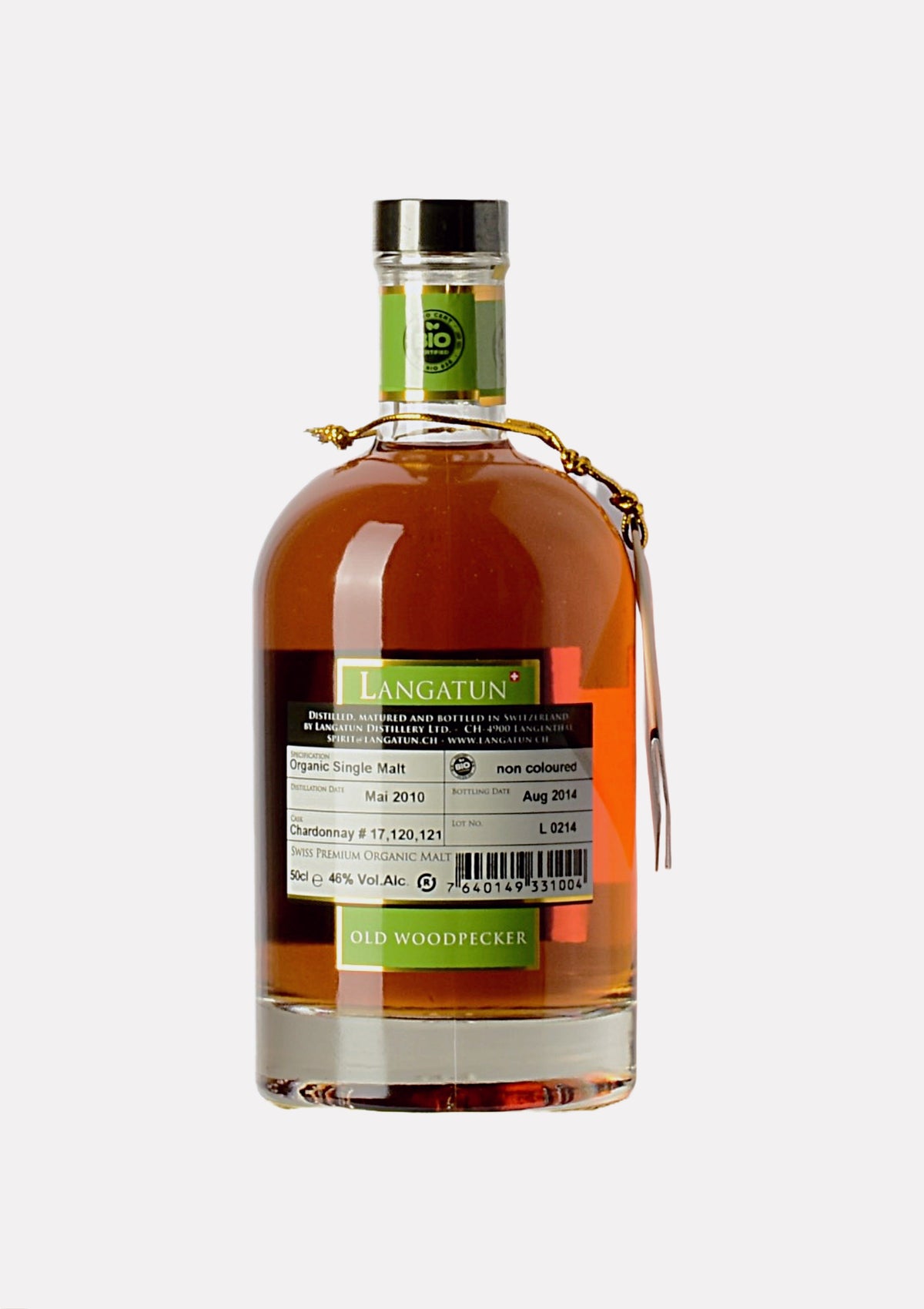 Langatun Organic Whisky Old Woodpecker 2010- 2014
