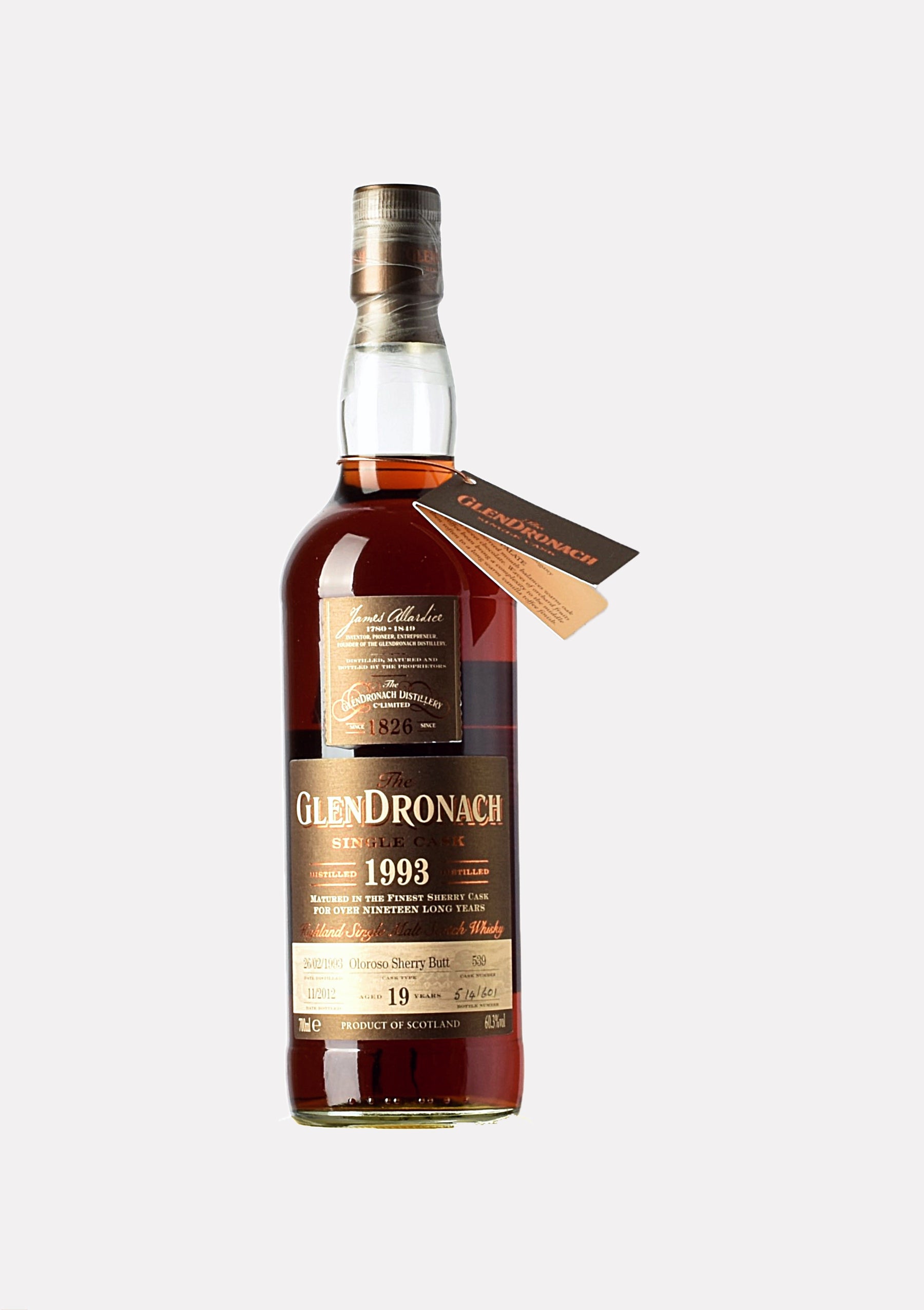 Glendronach 1993- 2012 19 Jahre