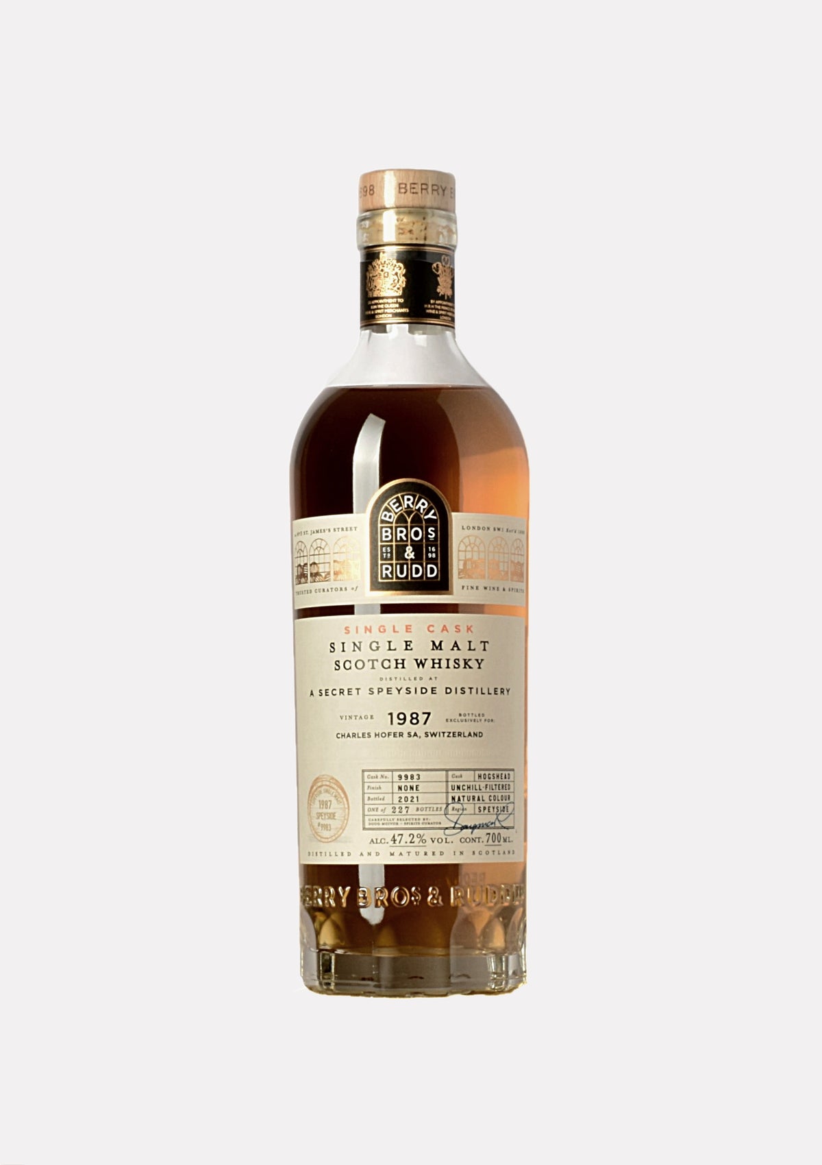 A Secret Speyside Distillery 1987- 2021