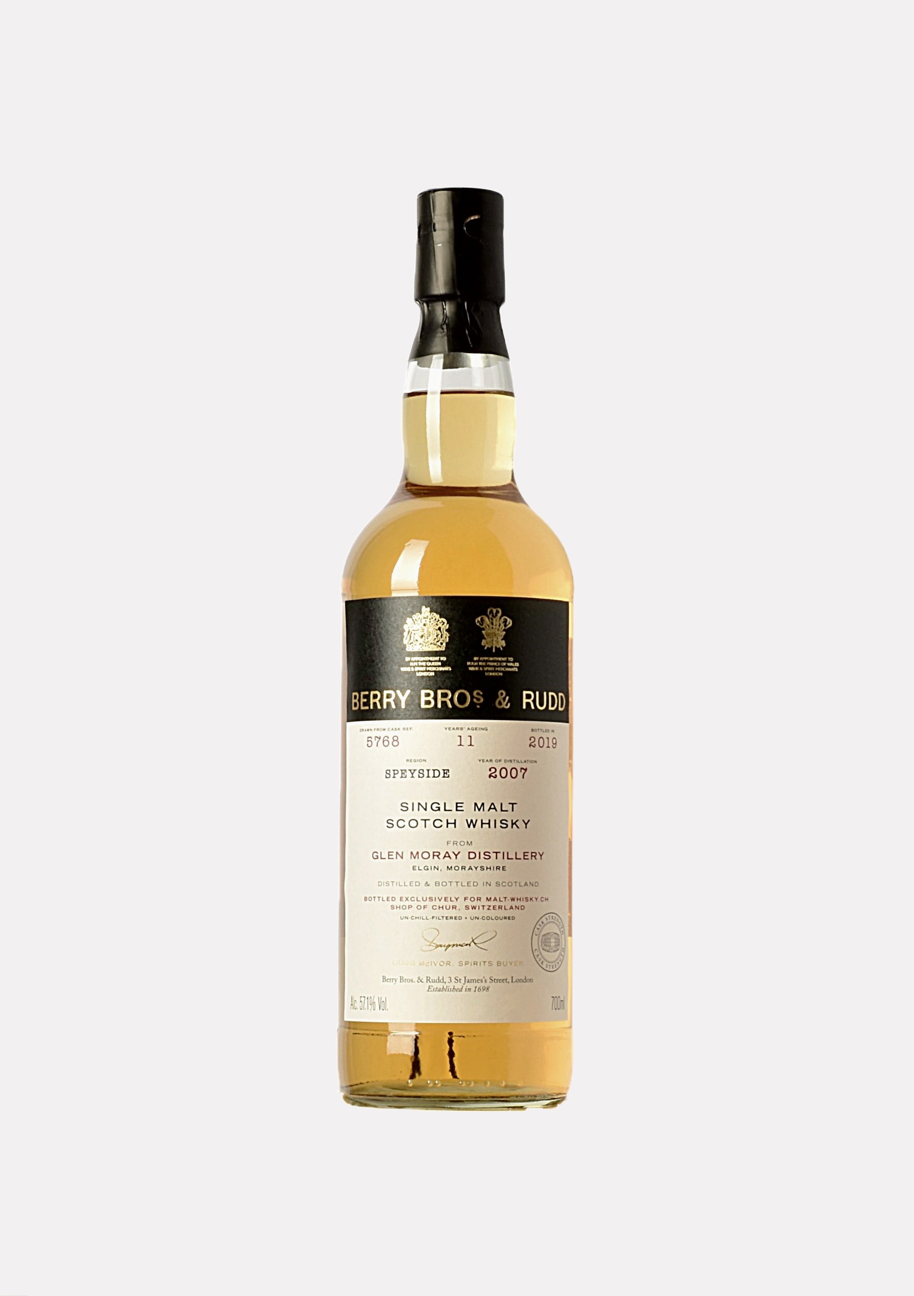 Glen Moray 2007- 2019 11 Jahre