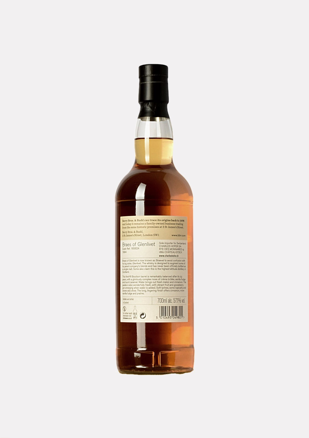 Braes of Glenlivet 1994- 2018 23 Jahre