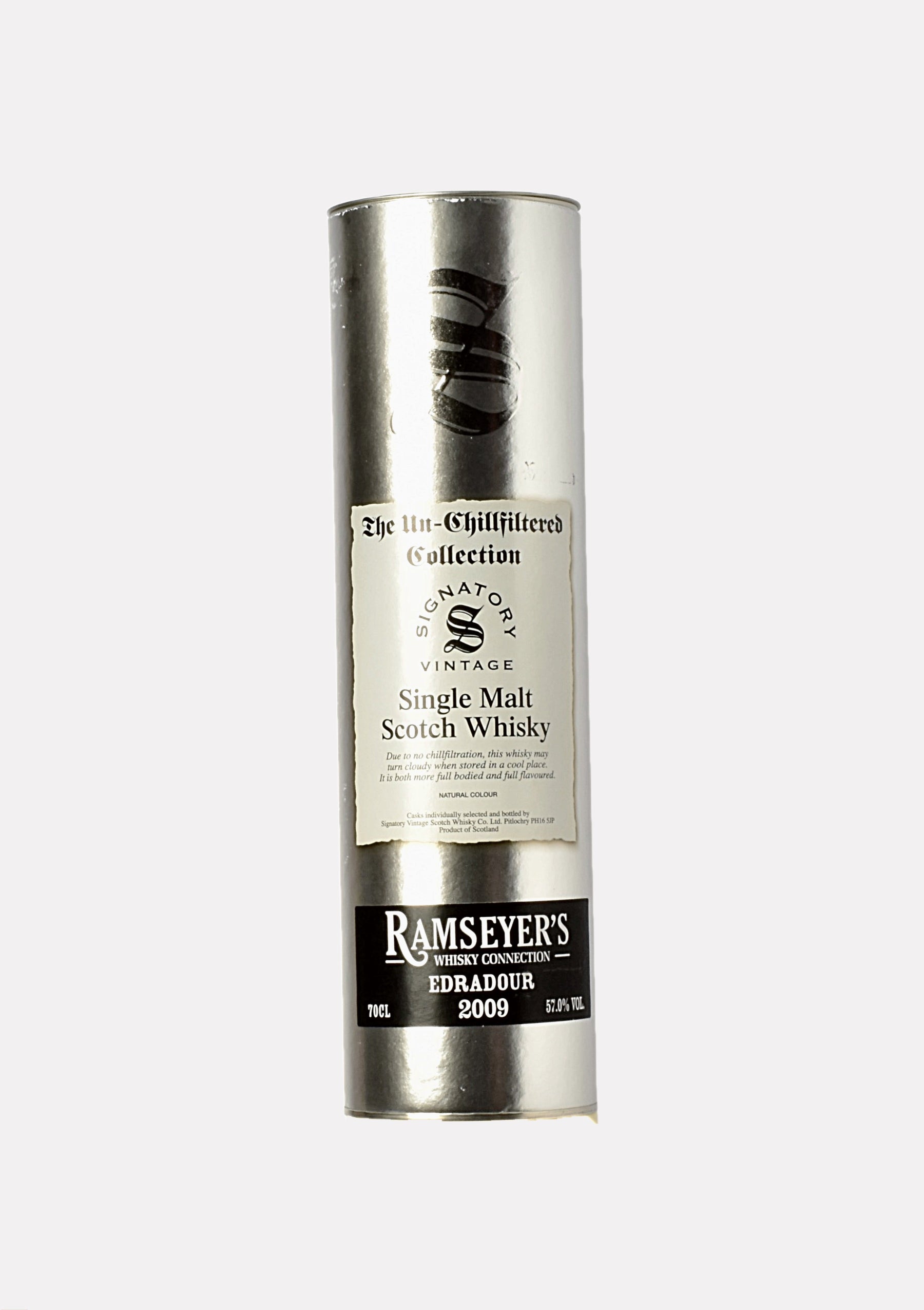 Edradour 2009- 2020 11 Jahre Ramseyer`s Whisky Connection