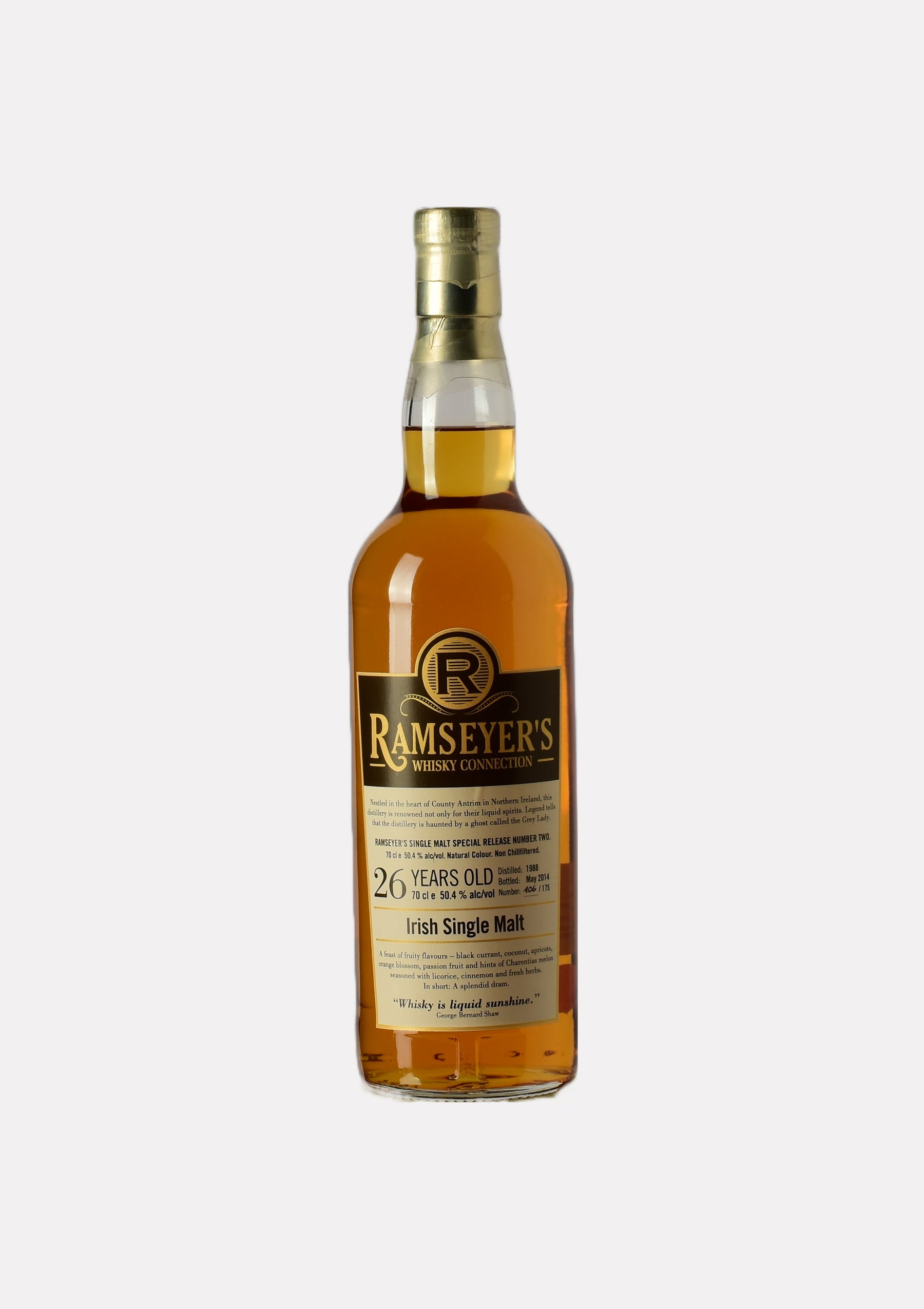 Irish Single Malt 1988- 2014 26 Jahre Special Release Number Two