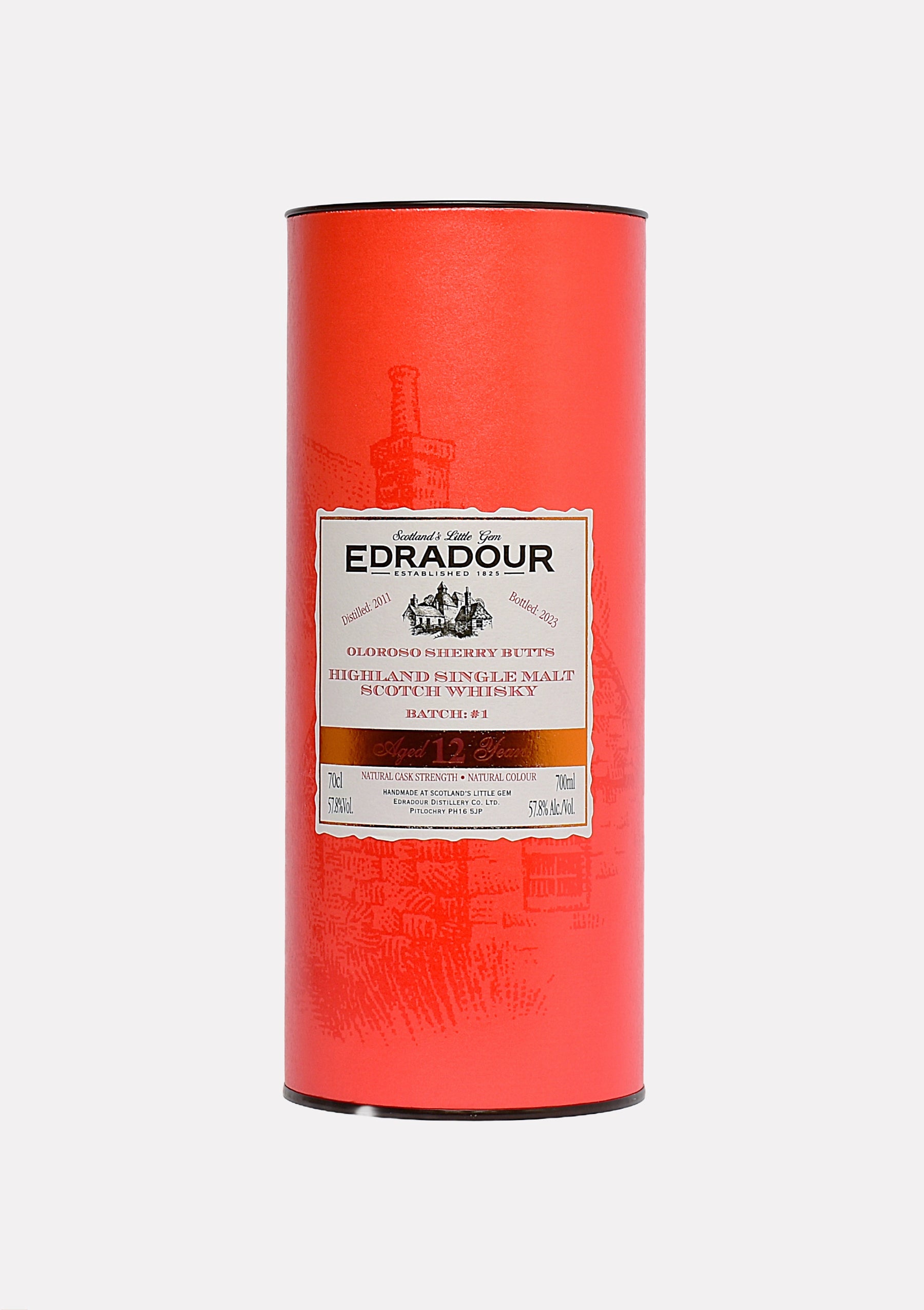 Edradour 12 Years 2011- 2023 Oloroso Sherry Butts