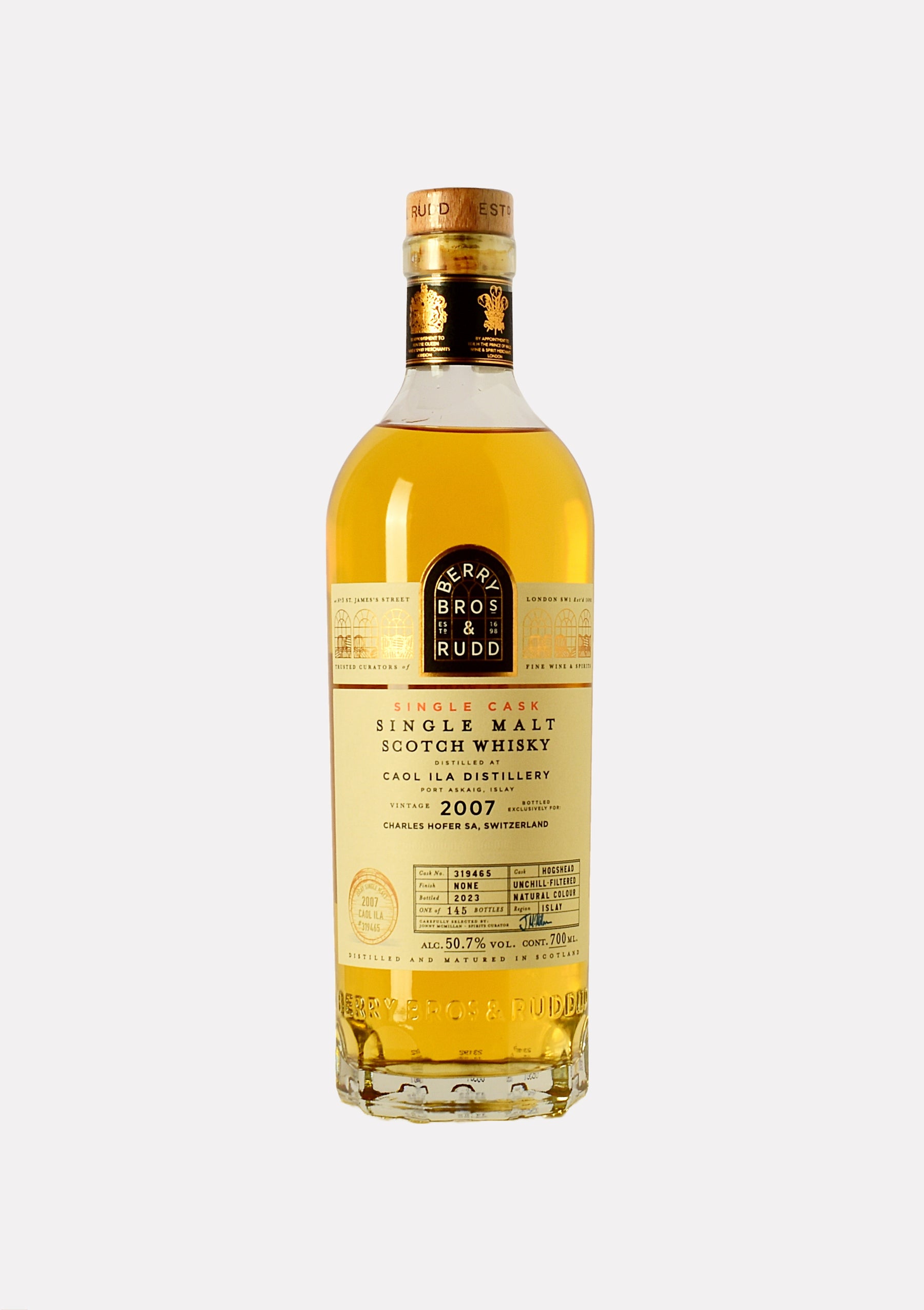 Caol Ila Vintage 2007