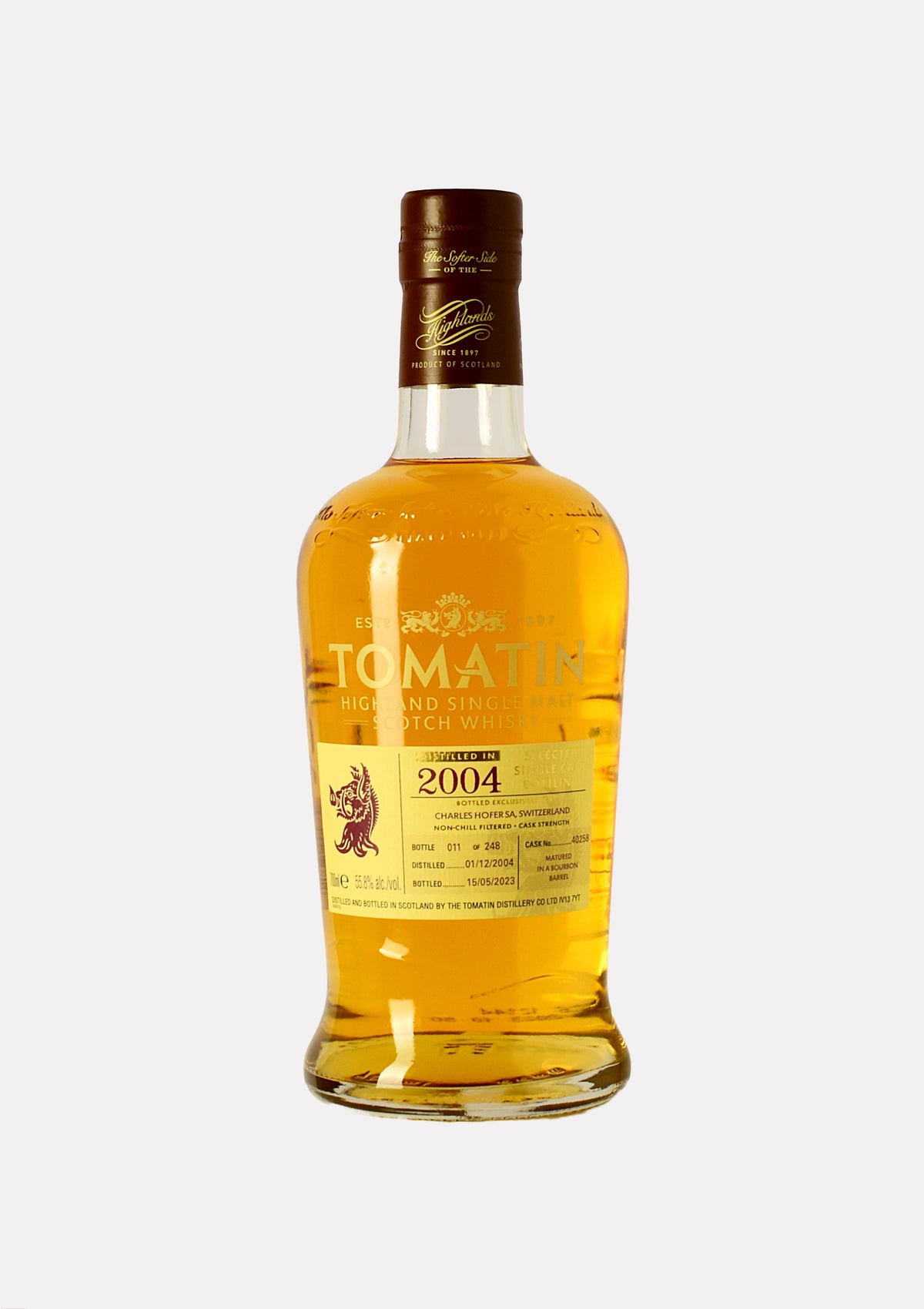 Tomatin 2004 Selected Single Cask Bottling