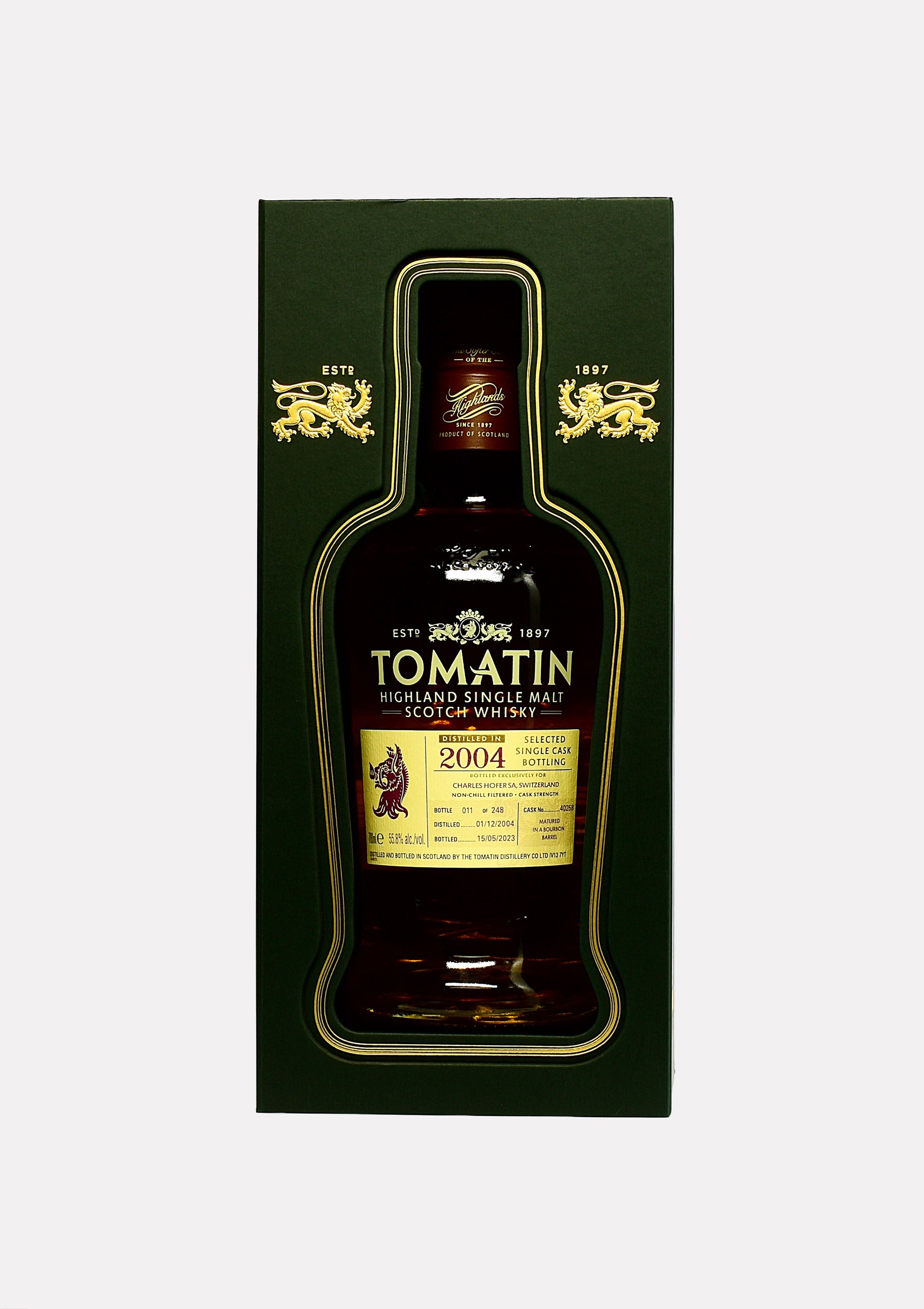 Tomatin 2004 Selected Single Cask Bottling