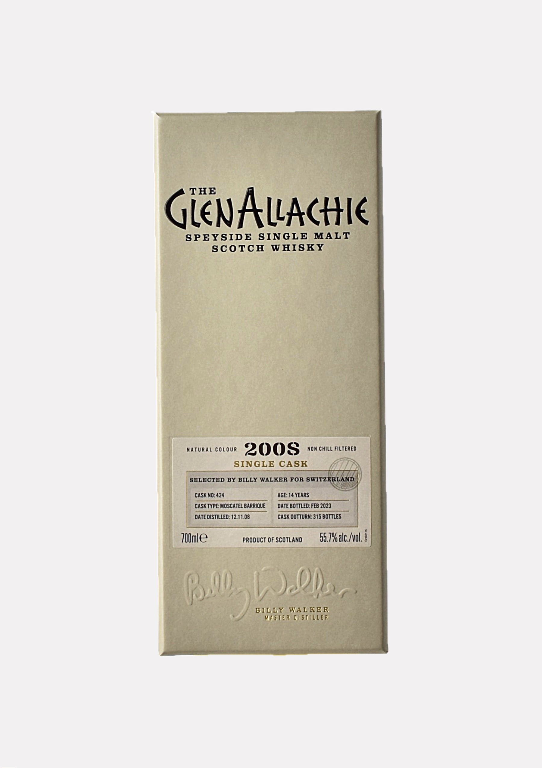 The Glenallachie Single Cask 2008- 2023 14 Jahre