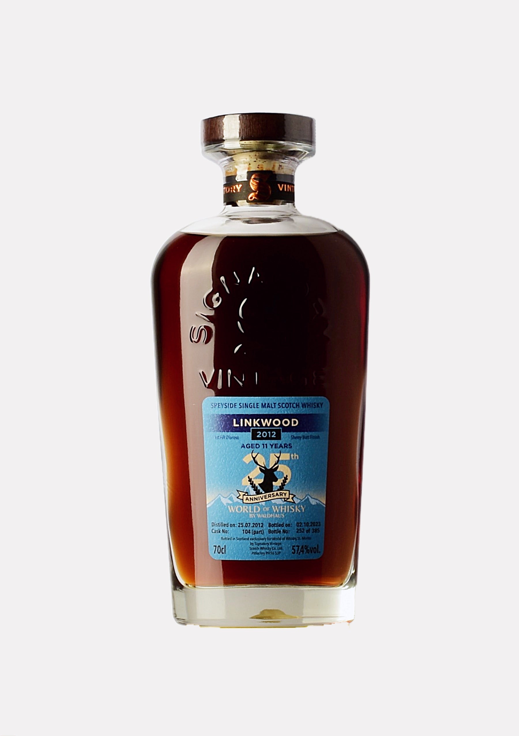 Linkwood 2012- 2023 11 Jahre 25th Anniversary World of Whisky