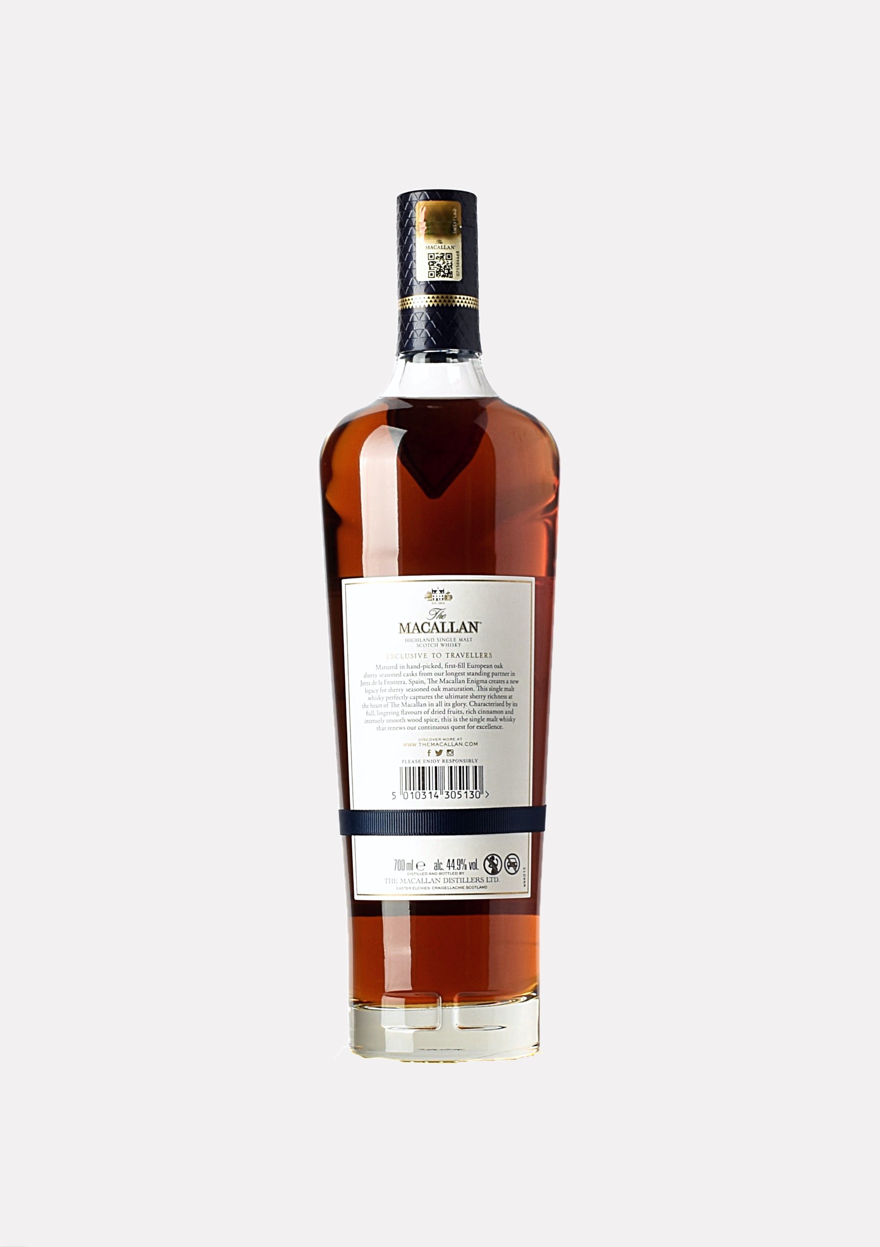 Macallan Enigma Exclusiv to Travellers