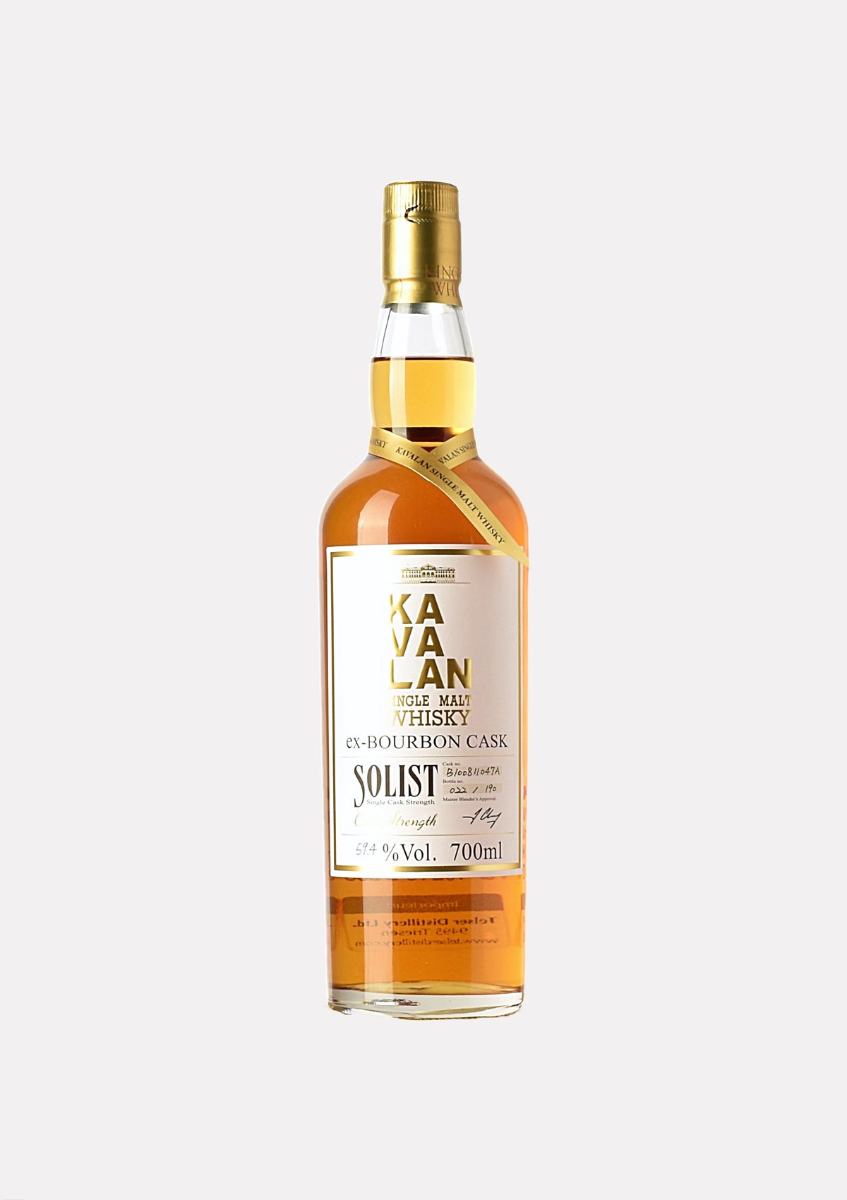 Kavalan Solist ex- Bourbon Cask