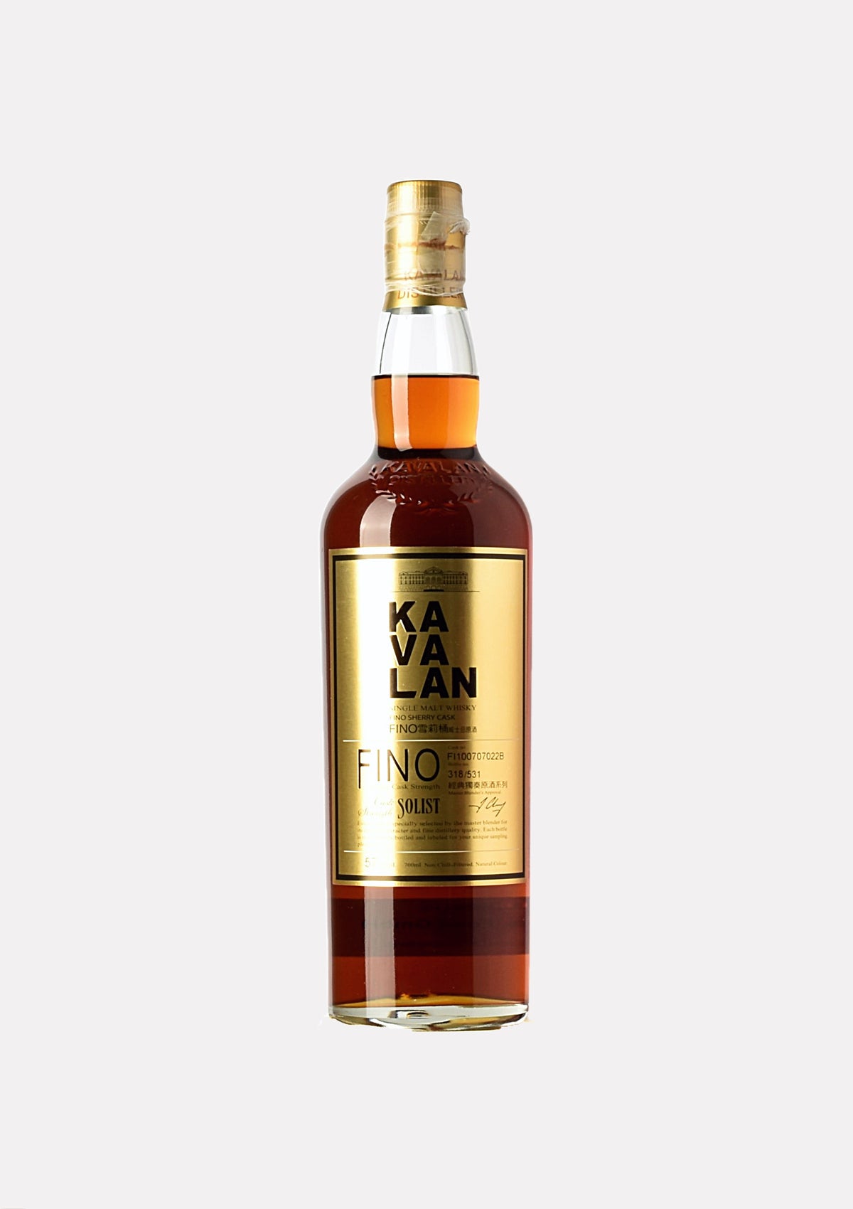 Kavalan Solist Fino Sherry Single Cask