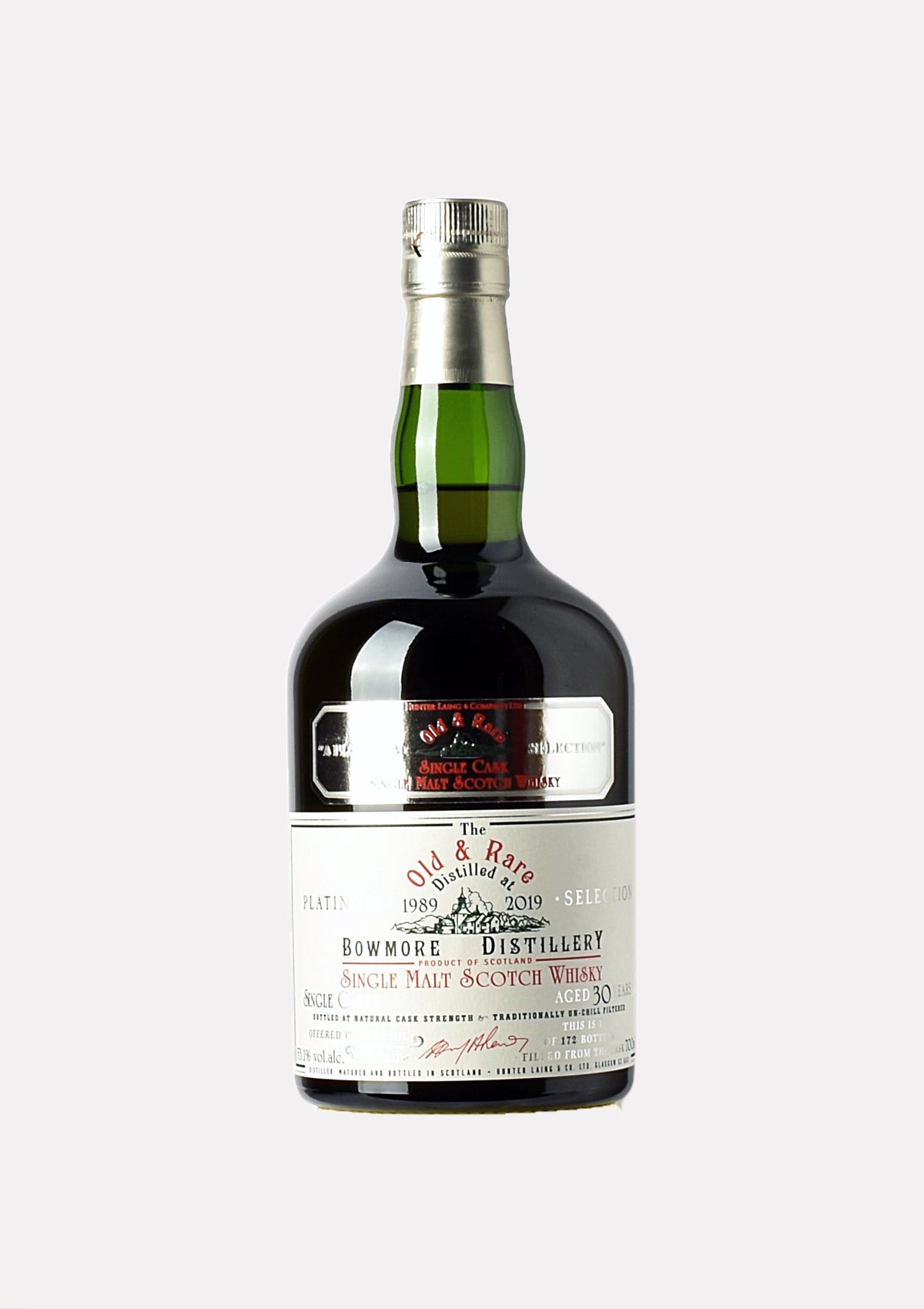 Bowmore 1989- 2019 30 Jahre Old & Rare Platinum Selection