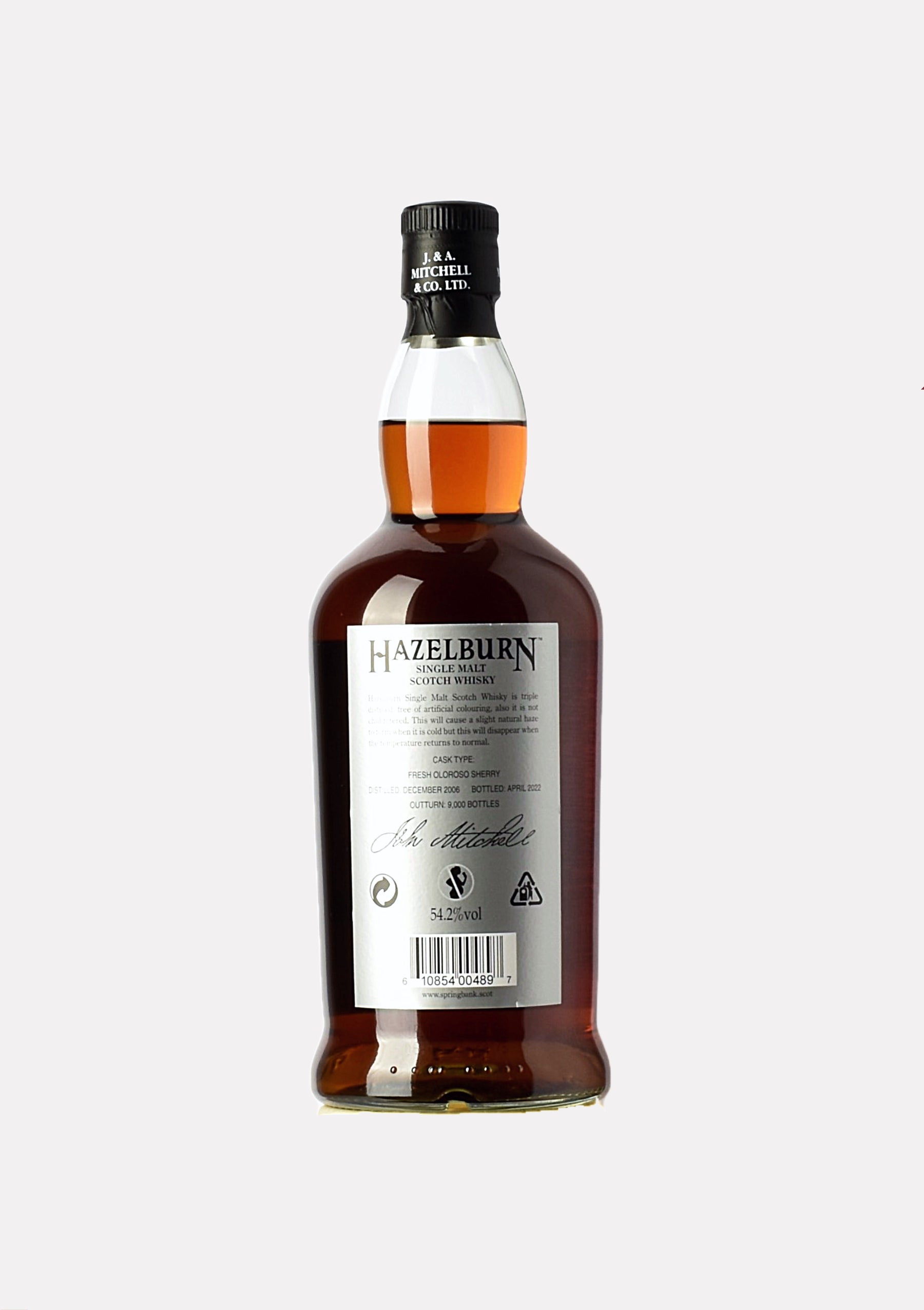 Hazelburn Oloroso Cask 2006- 2022 15 Jahre