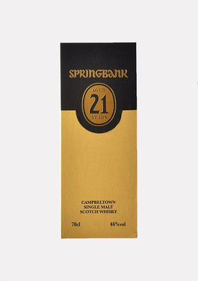 Springbank 21 Jahre