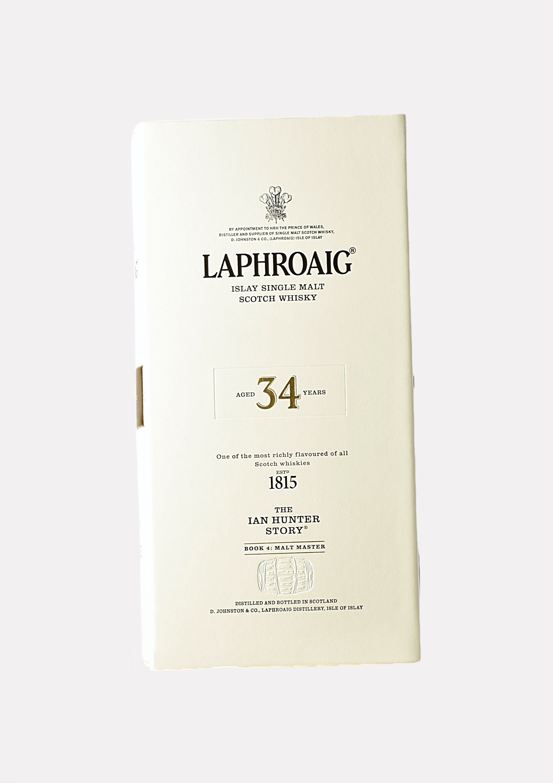 Laphroaig 1987- 2021 34 Jahre The Ian Hunter Story Book 4