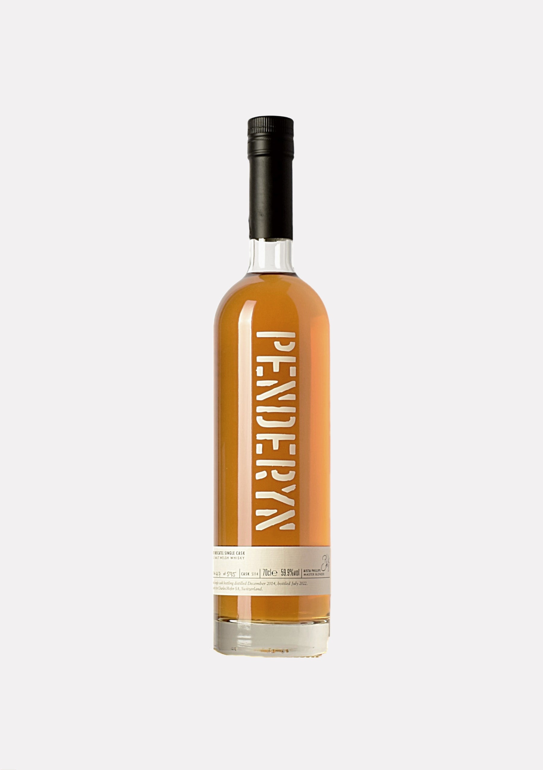 Penderyn 2014- 2022 Sherry Moscatel Single Cask