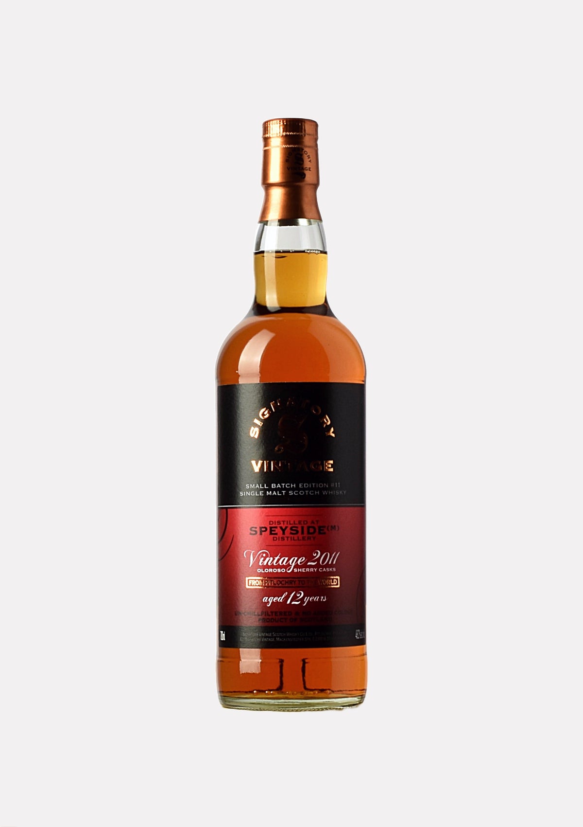 Speyside (M) 2011- 2024 12 Jahre Small Batch Edition 11