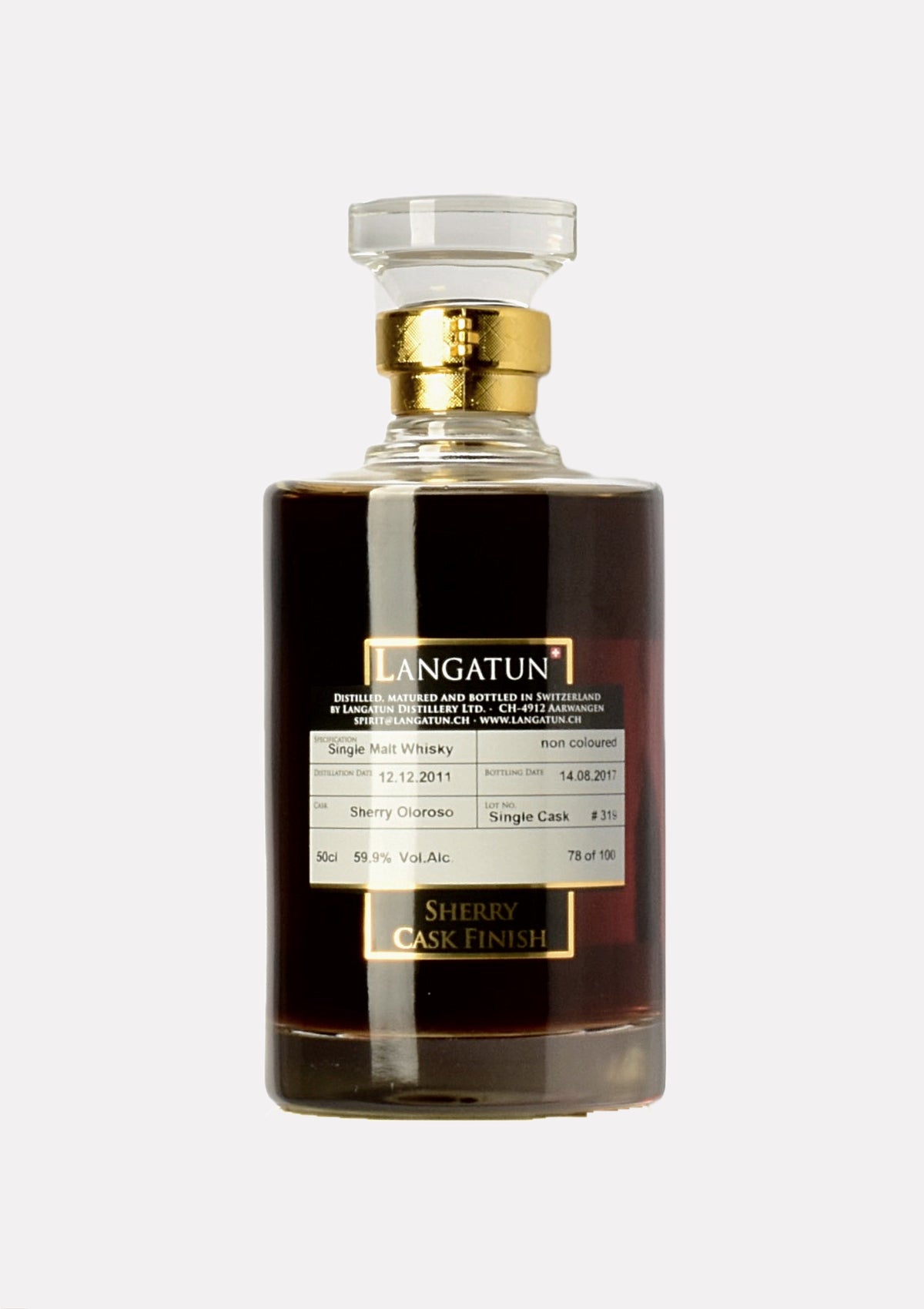 Langatun Sherry Cask Finish 2011- 2017