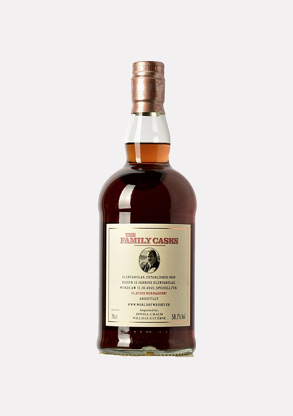 Glenfarclas The Family Casks 2009- 2021 12 Jahre Claudio`s Choice