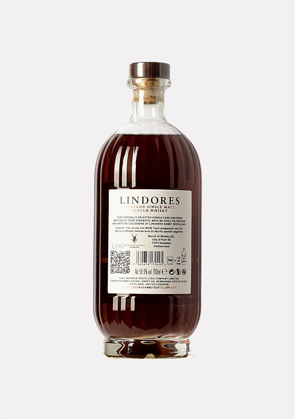 Lindores Abbey The Exclusive Cask 2018- 2022