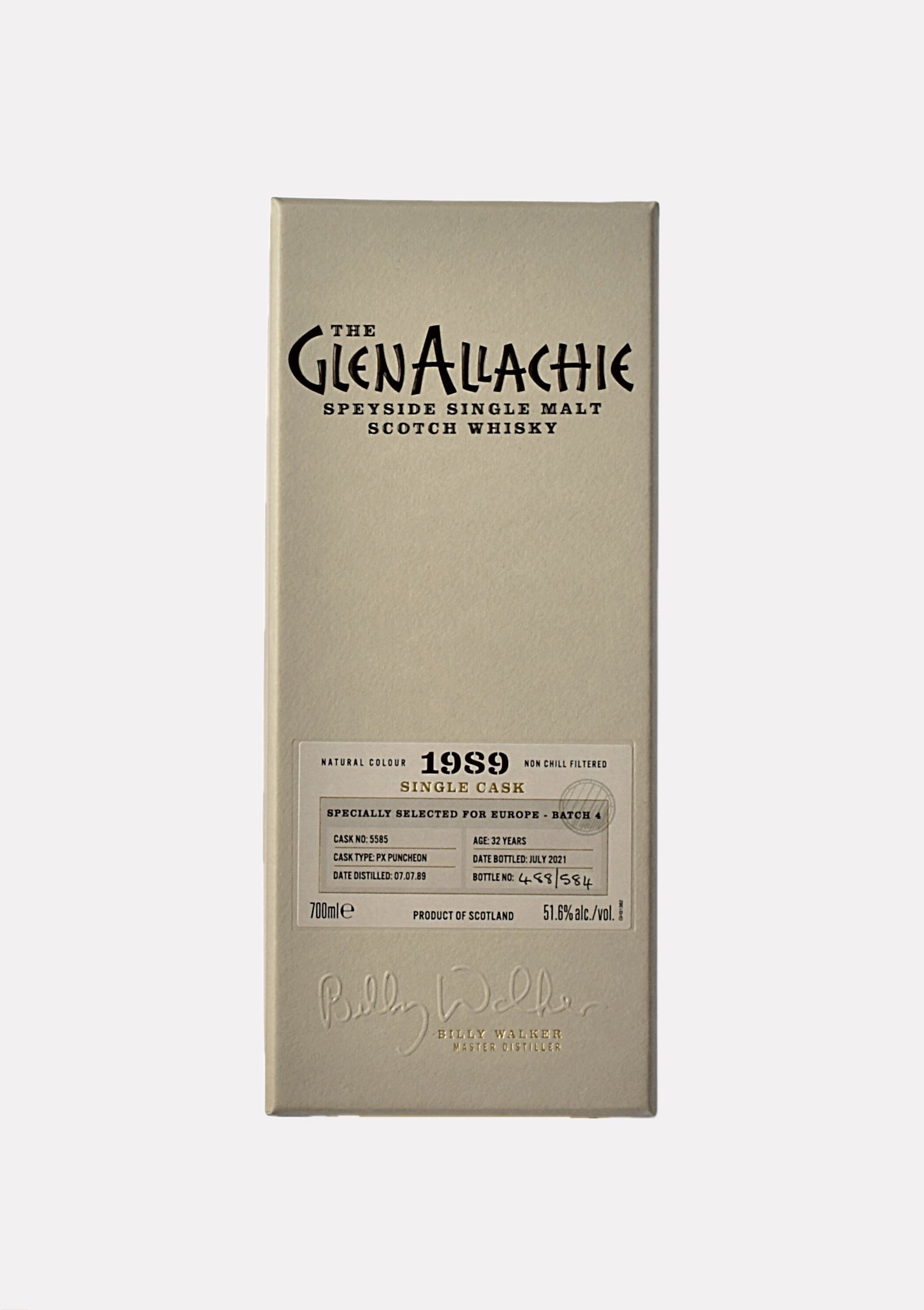 Glenallachie 1989- 2021 32 Jahre Batch 4