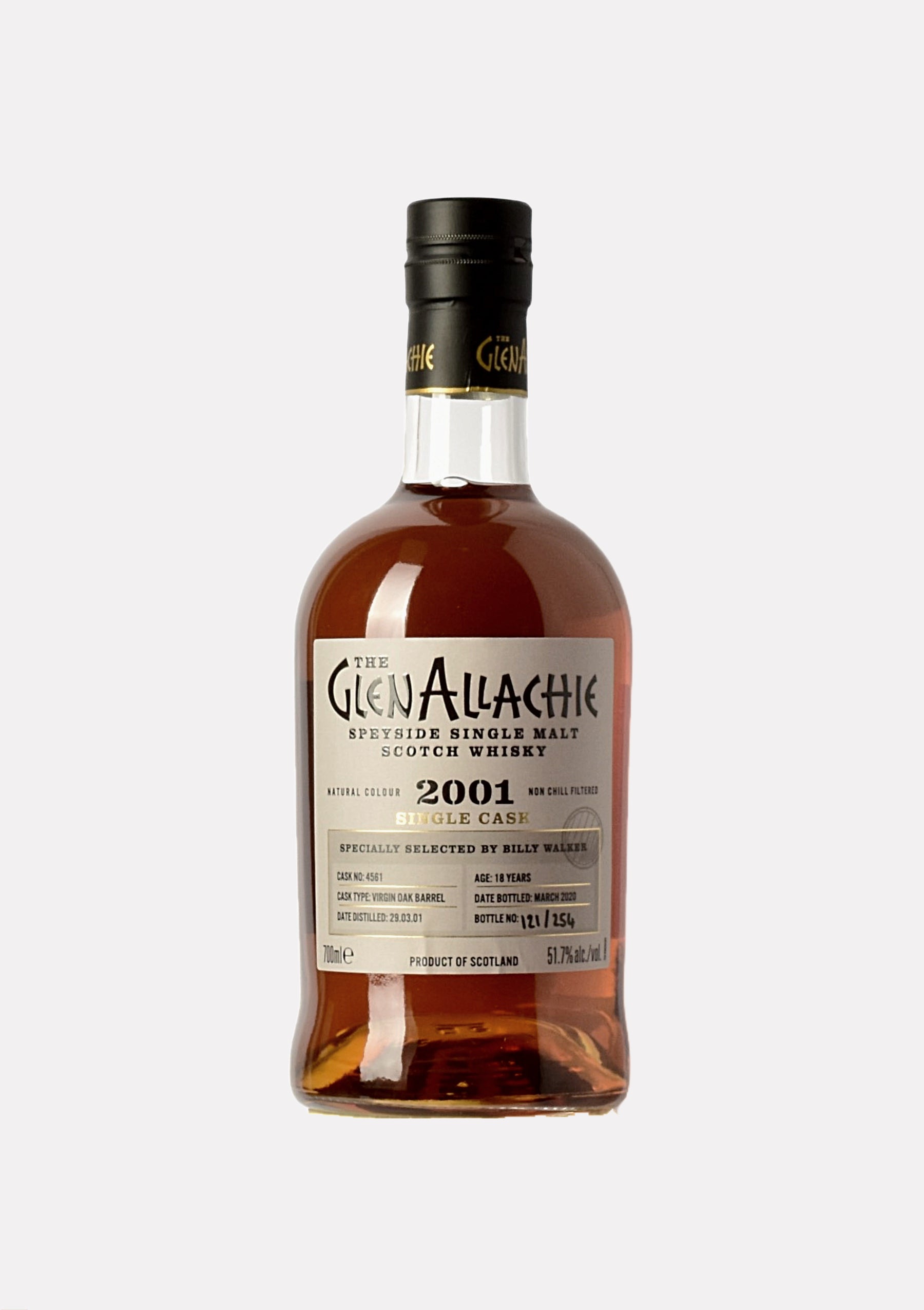 Glenallachie 2001- 2020 18 Jahre Single Cask