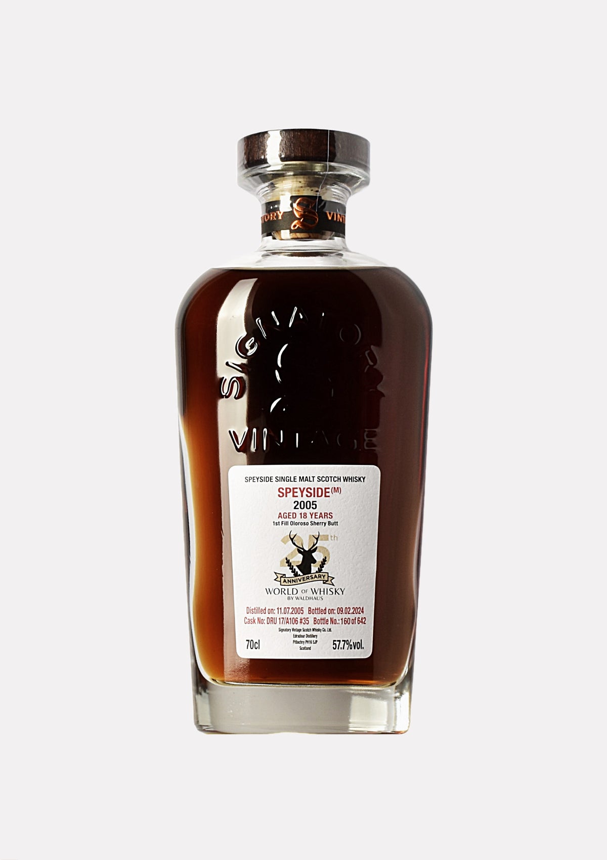 Speyside (M) 2005- 2024 18 Jahre 25th Anniversary World of Whisky