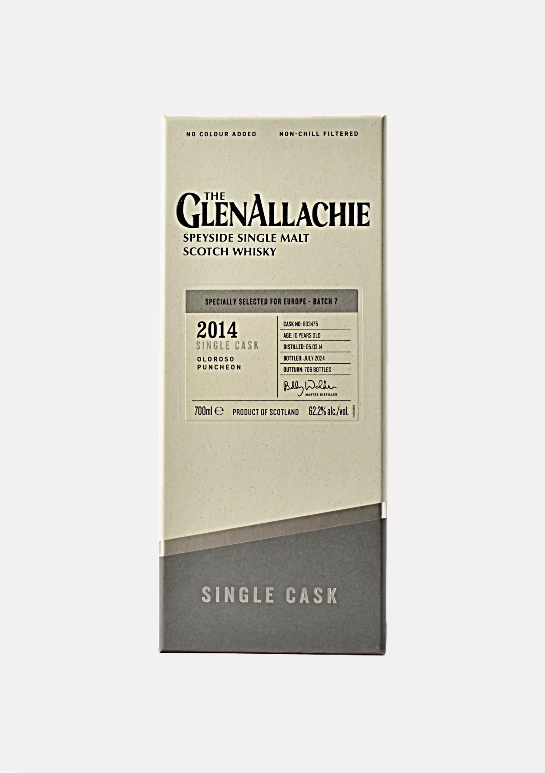 The Glenallachie 2014- 2024 10 Jahre Single Cask Batch 7