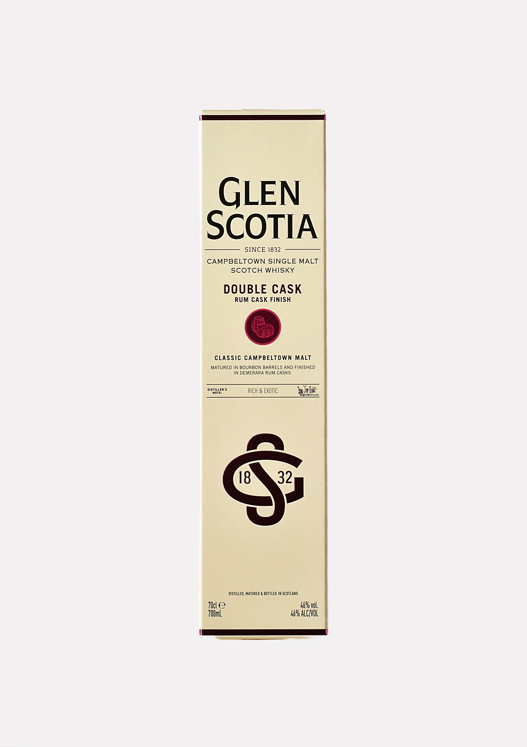 Glen Scotia Double Cask Rum Cask Finish Classic Campbeltown Malt