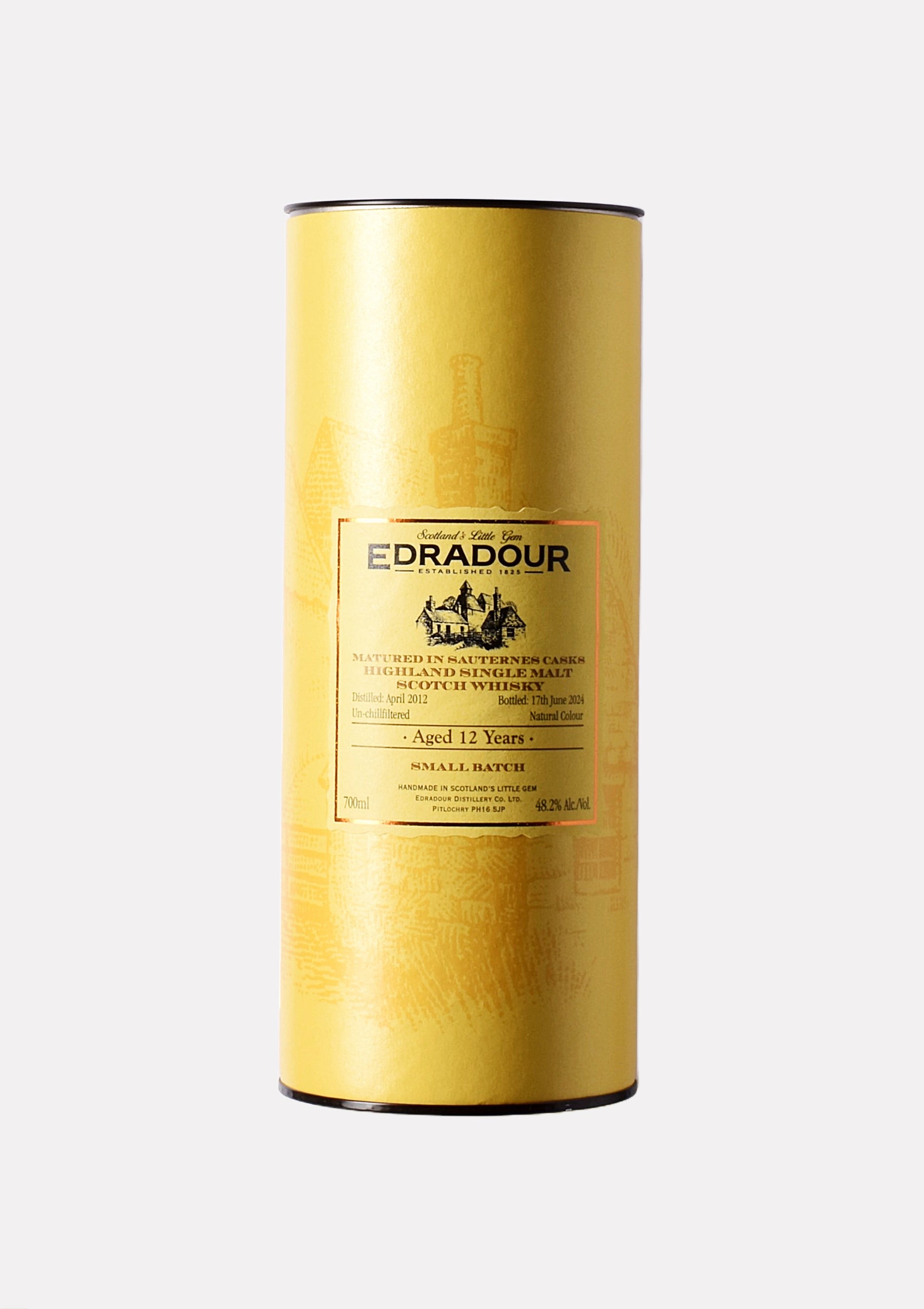 Edradour 2012- 2024 12 Jahre Sauternes Cask Small Batch