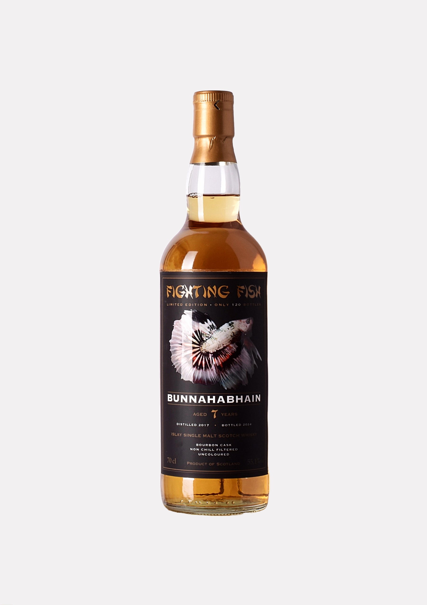 Bunnahabhain 2017- 2024 7 Jahre Fighting Fish