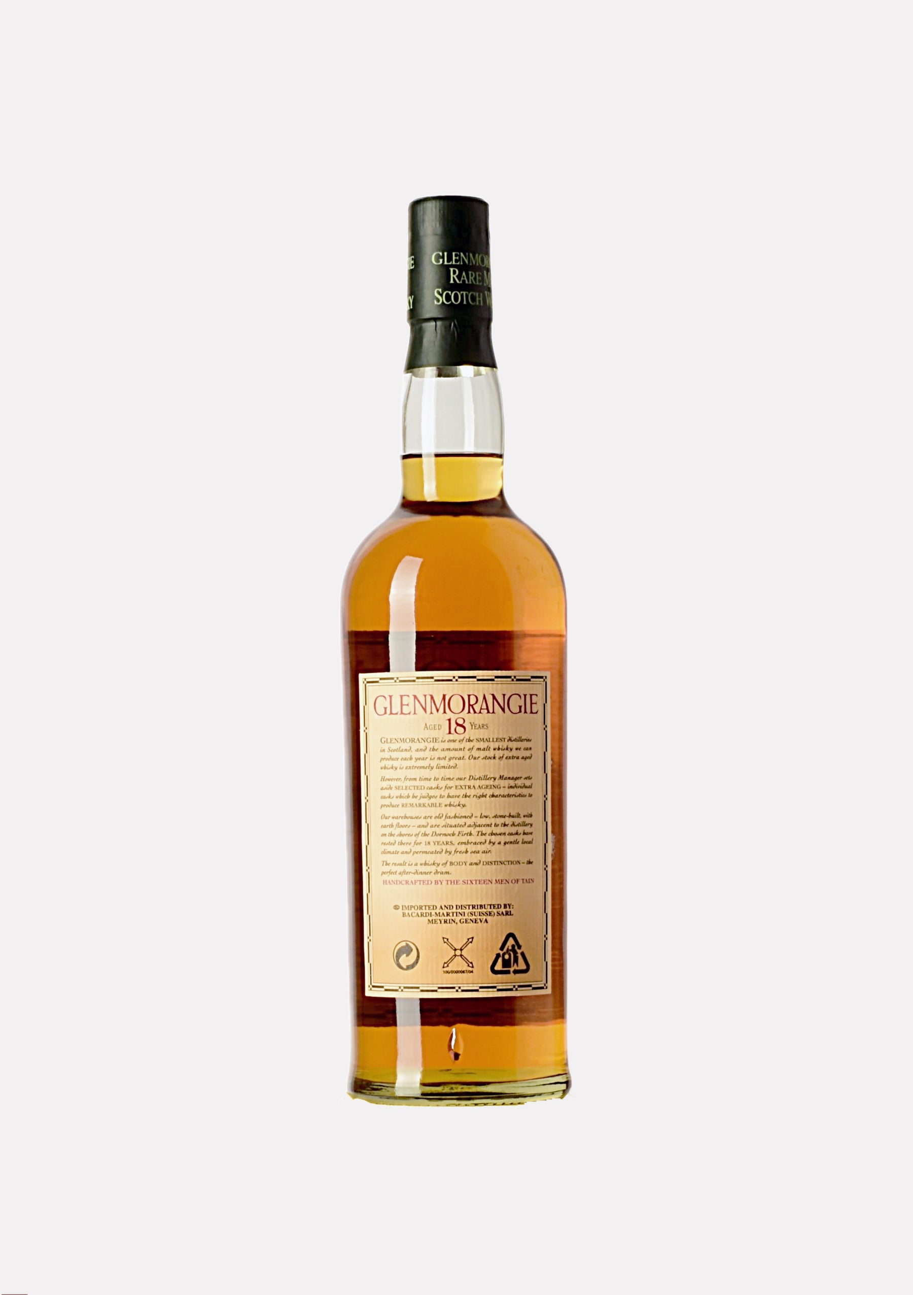 Glenmorangie 18 Jahre Single Highland Rare Malt Scotch Whisky