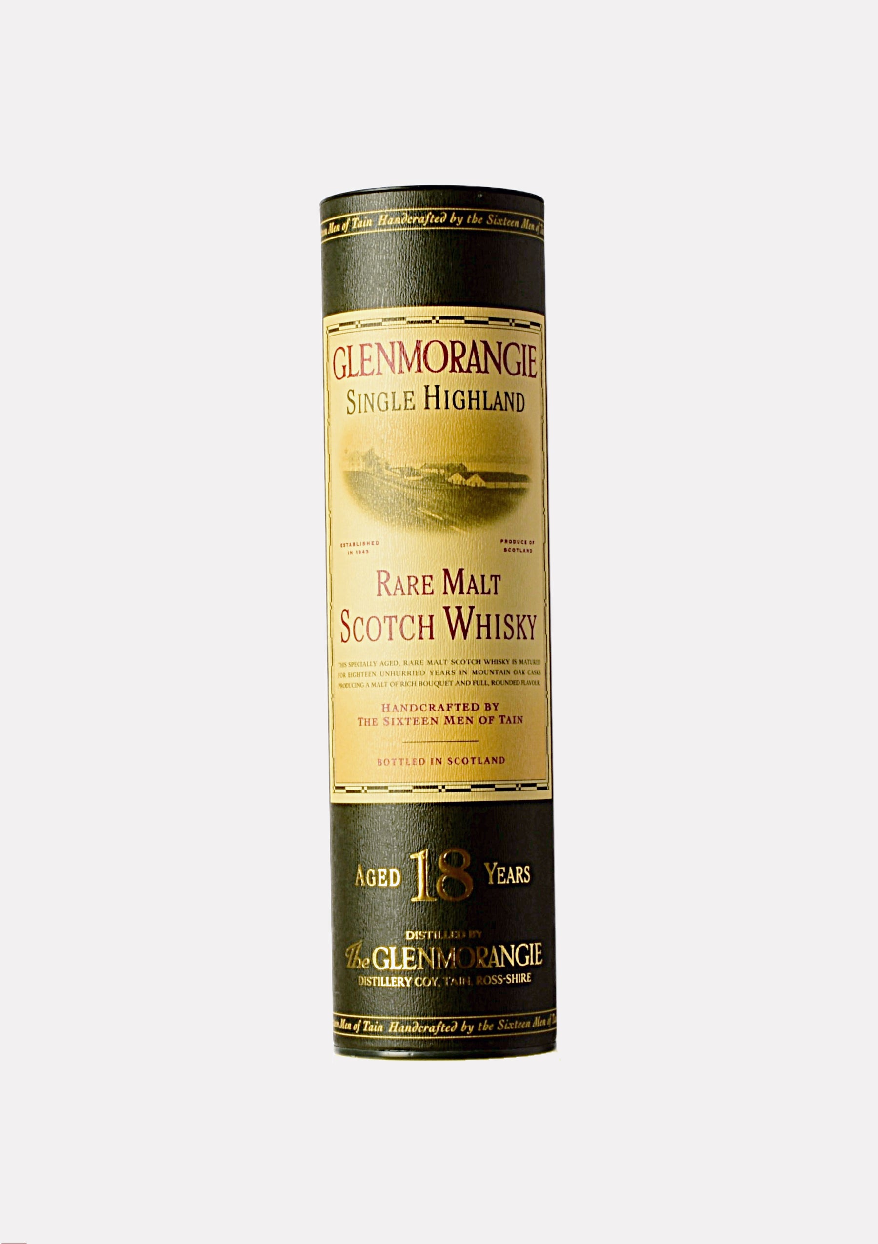 Glenmorangie 18 Jahre Single Highland Rare Malt Scotch Whisky