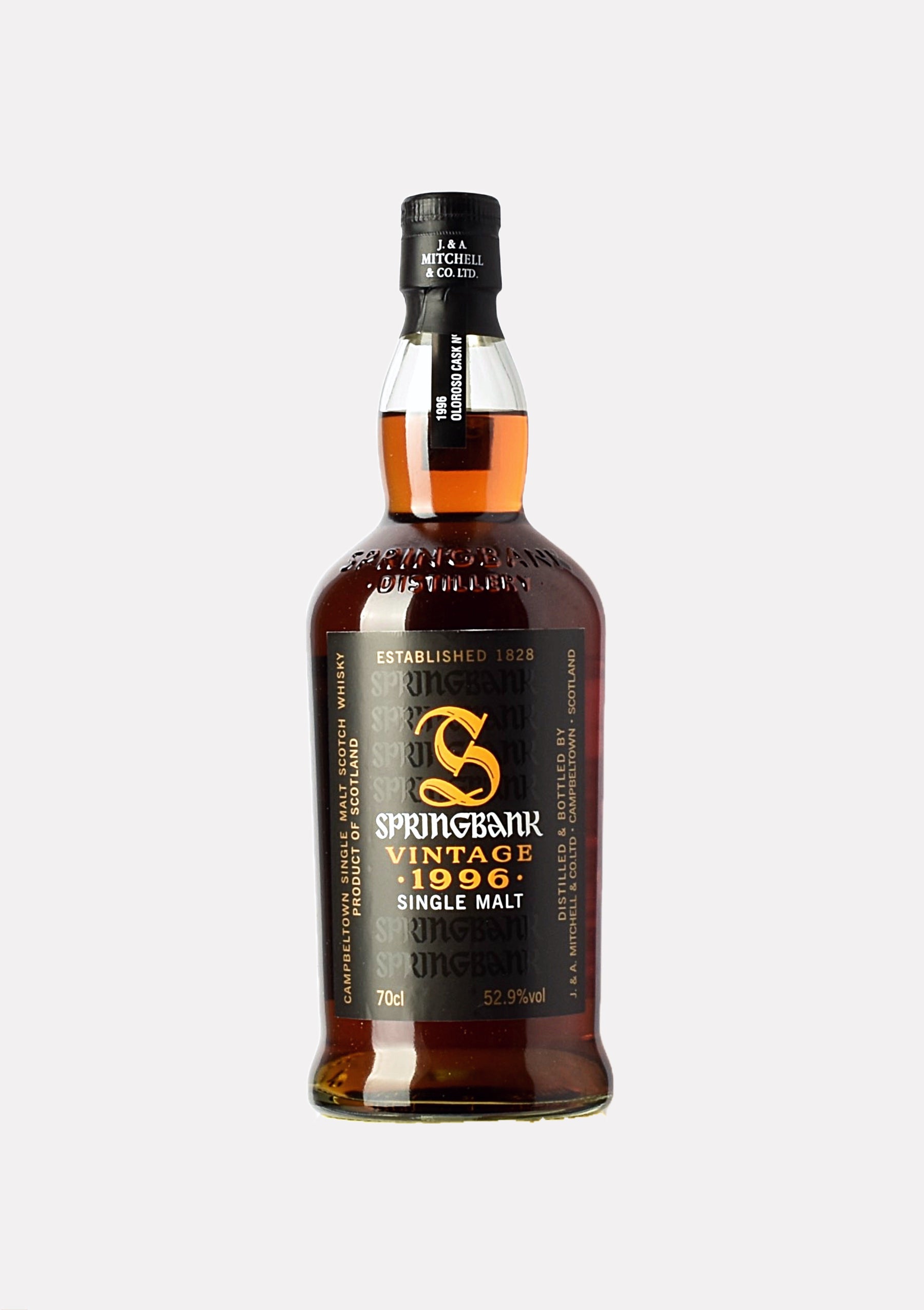 Springbank Vintage 1996 12 Years