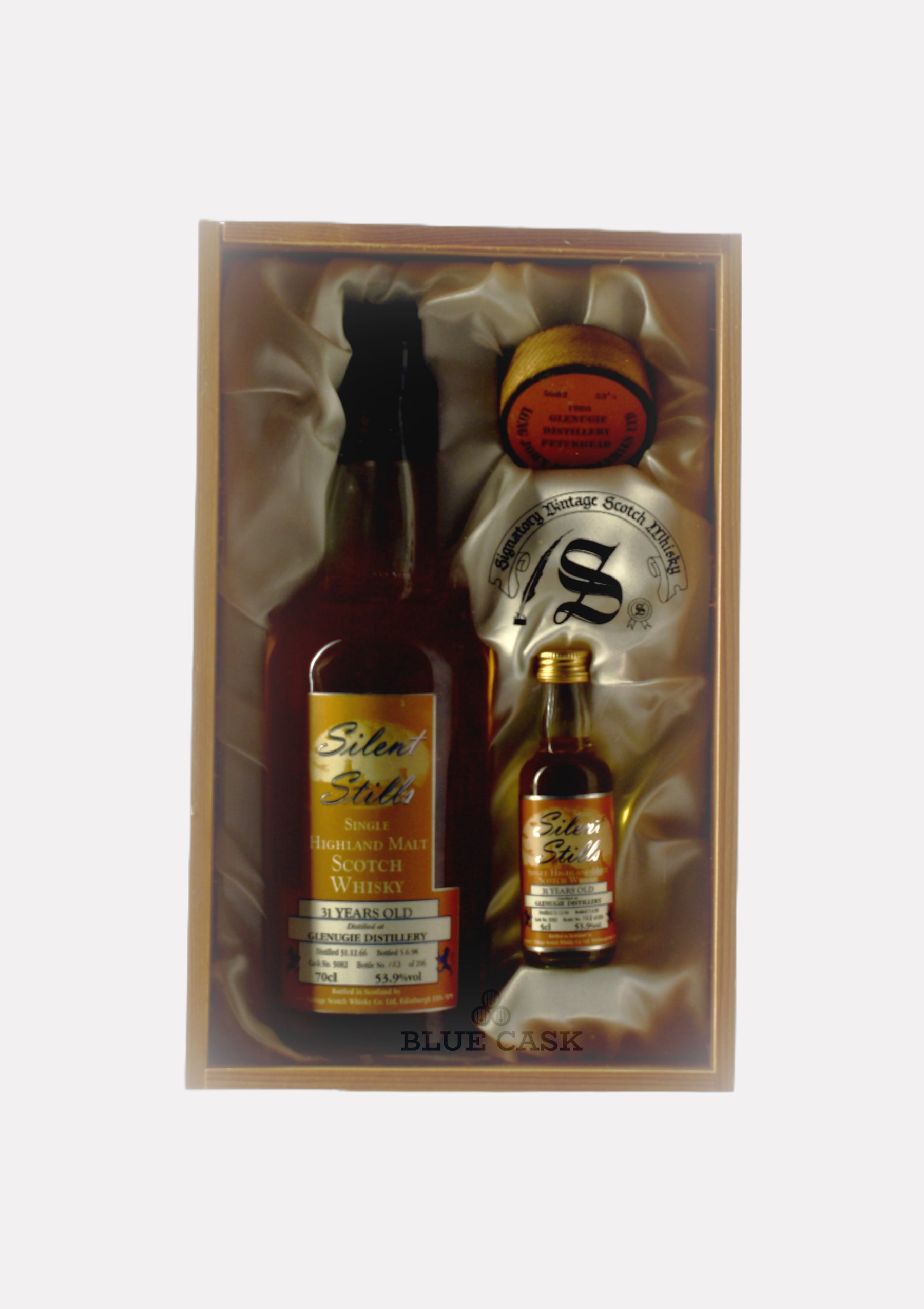 Glenugie 1966 31 Jahre Silent Stills Cask 5082 with Miniature