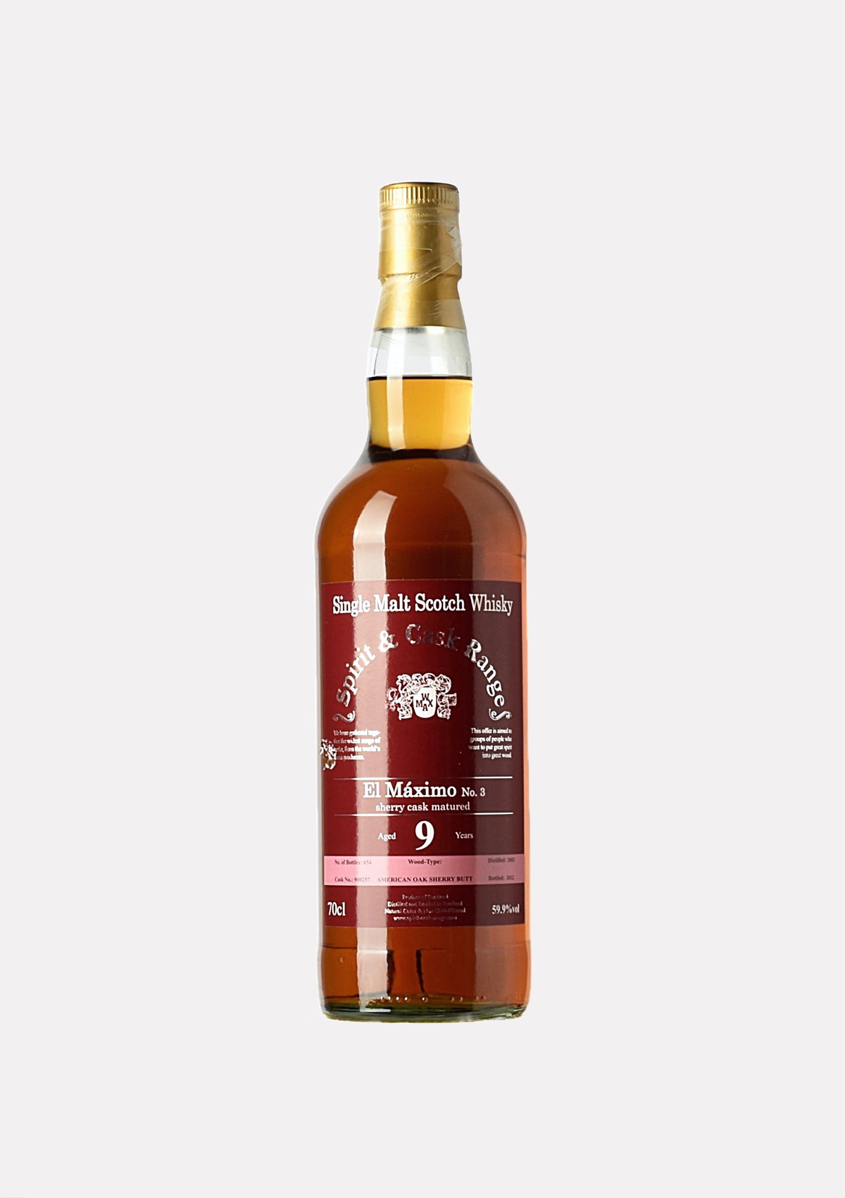 El Máximo Nr. 3 2002- 2012 9 Jahre Spirit & Cask Range