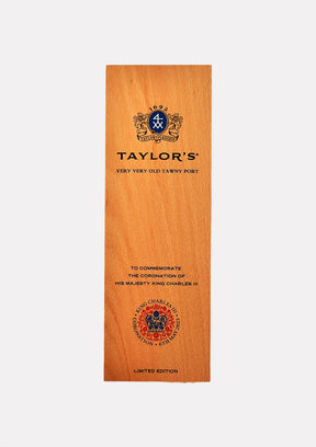 Taylor's Very Very Old Tawny Port Limited Edition Her Majesty King Charles III