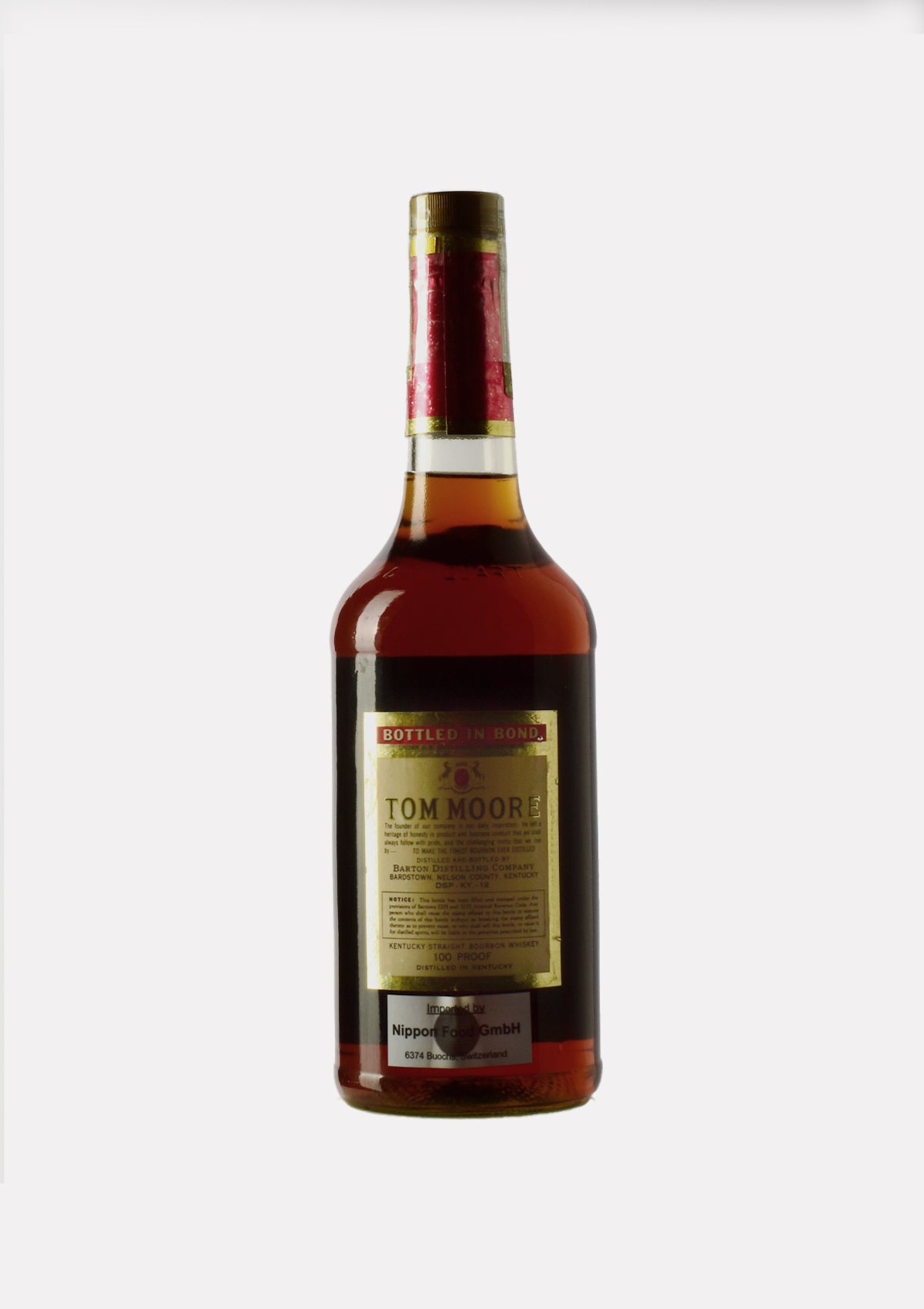 Tom Moore Kentucky Straight Bourbon Whiskey
